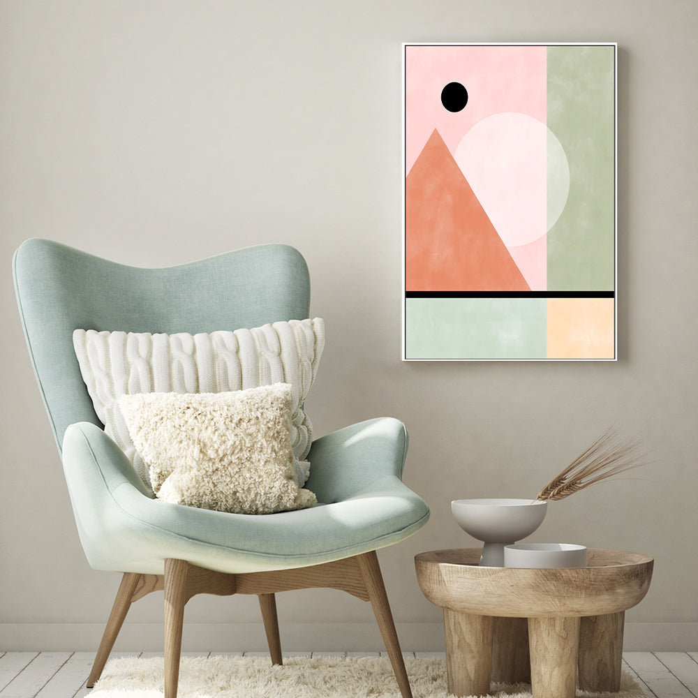 wall-art-print-canvas-poster-framed-Ethereal Angles, Style A , By Elena Ristova-GIOIA-WALL-ART