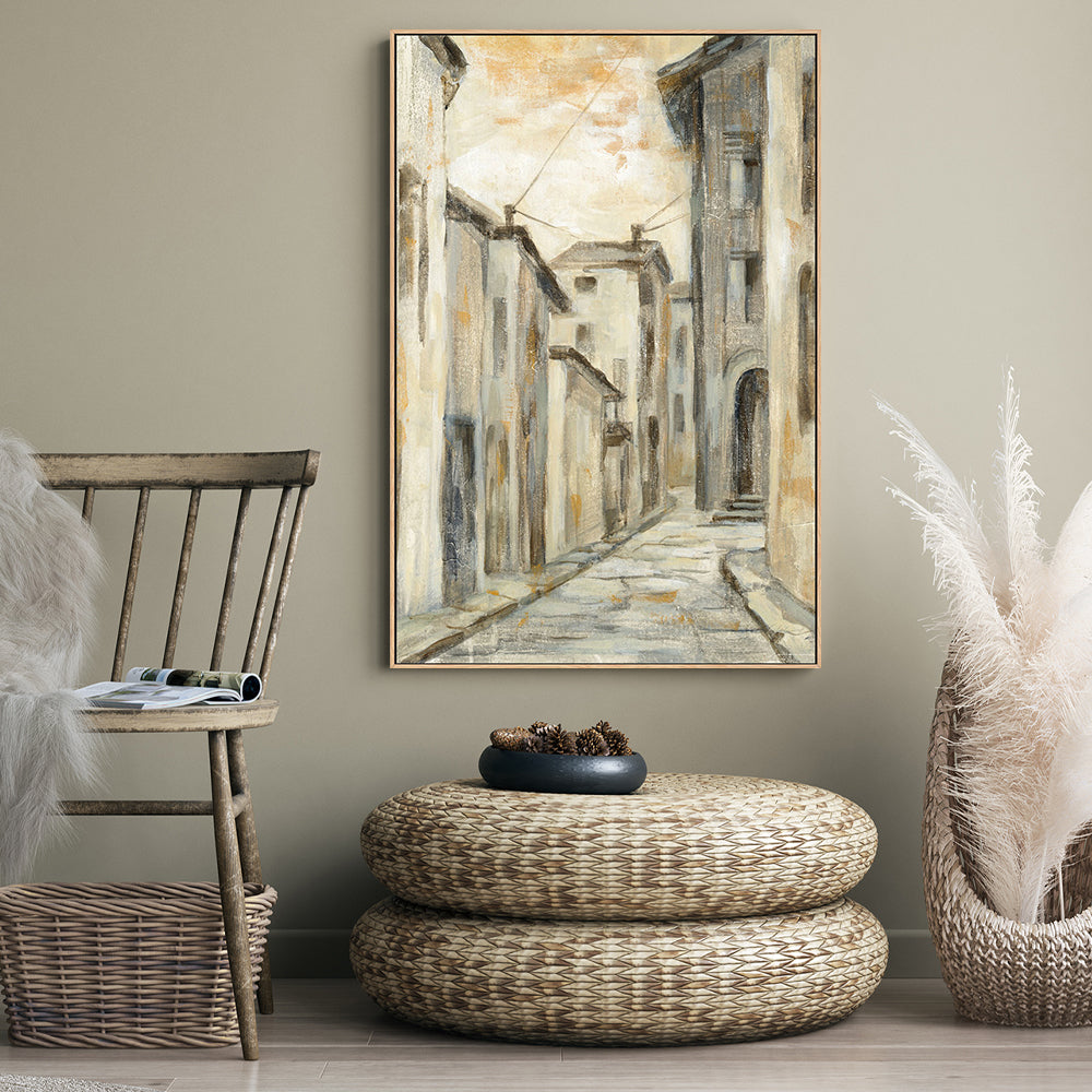 wall-art-print-canvas-poster-framed-European Village, Style B-by-Silvia Vassileva-Gioia Wall Art