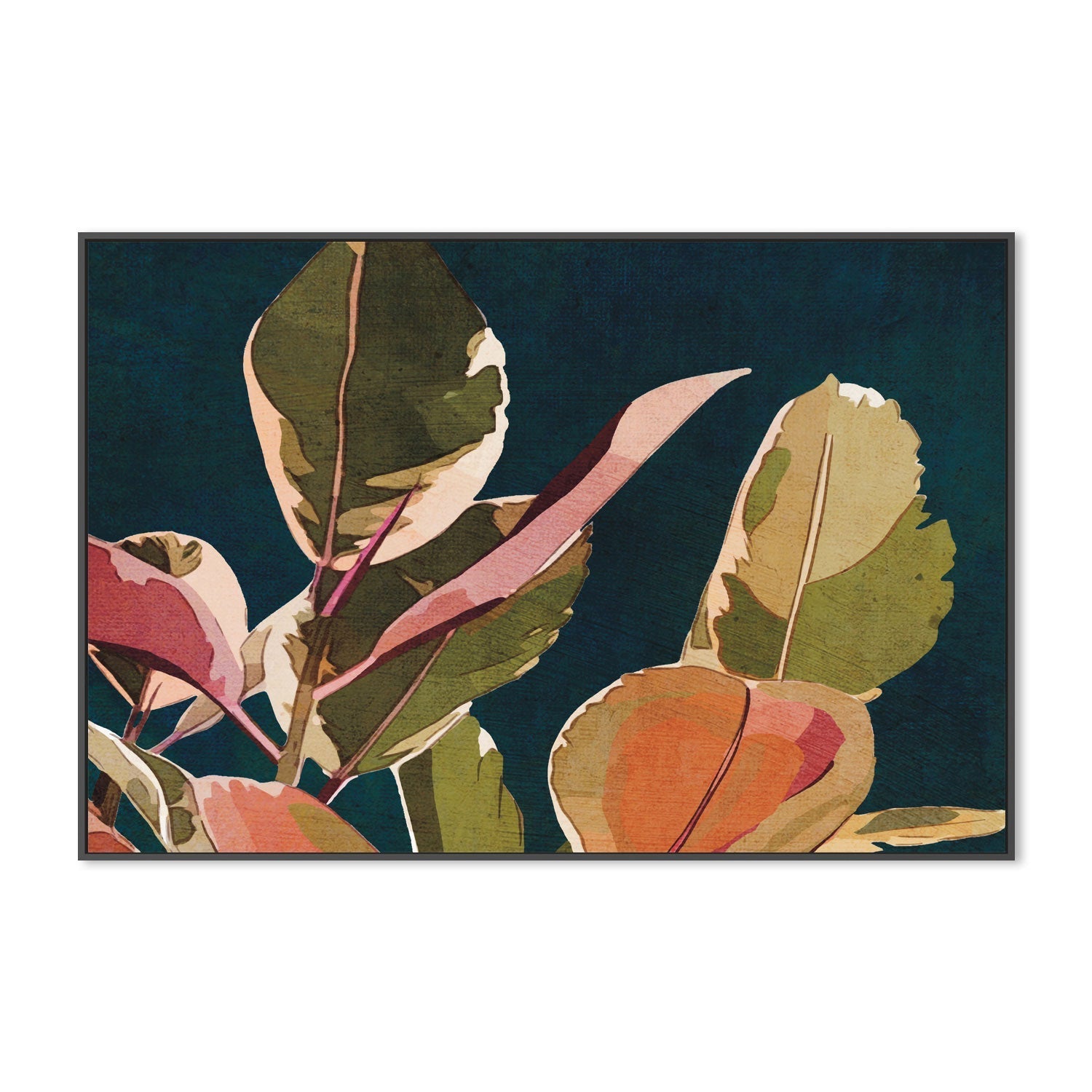 wall-art-print-canvas-poster-framed-Evening Floral, Style A , By Lisa Nohren-3