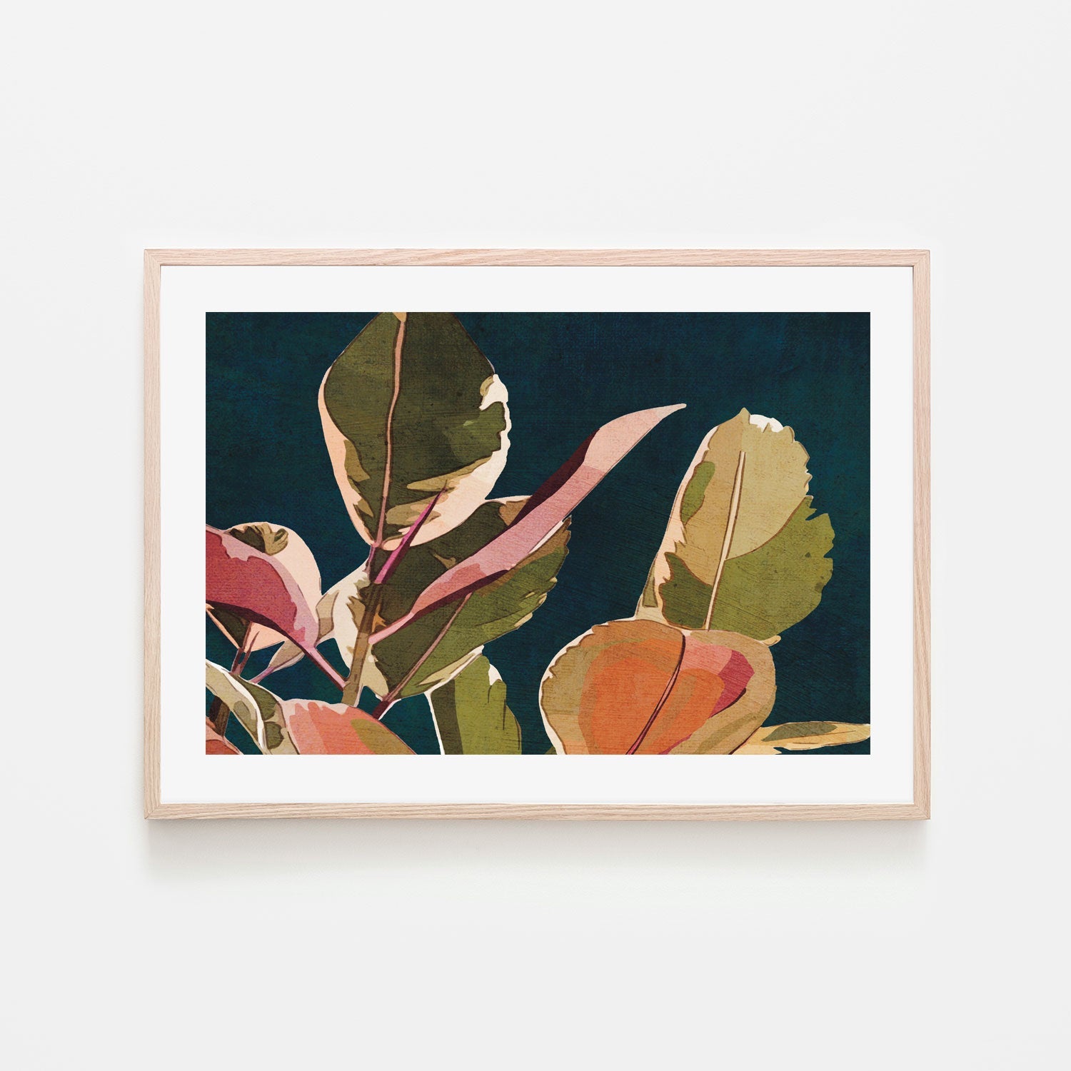 wall-art-print-canvas-poster-framed-Evening Floral, Style A , By Lisa Nohren-6