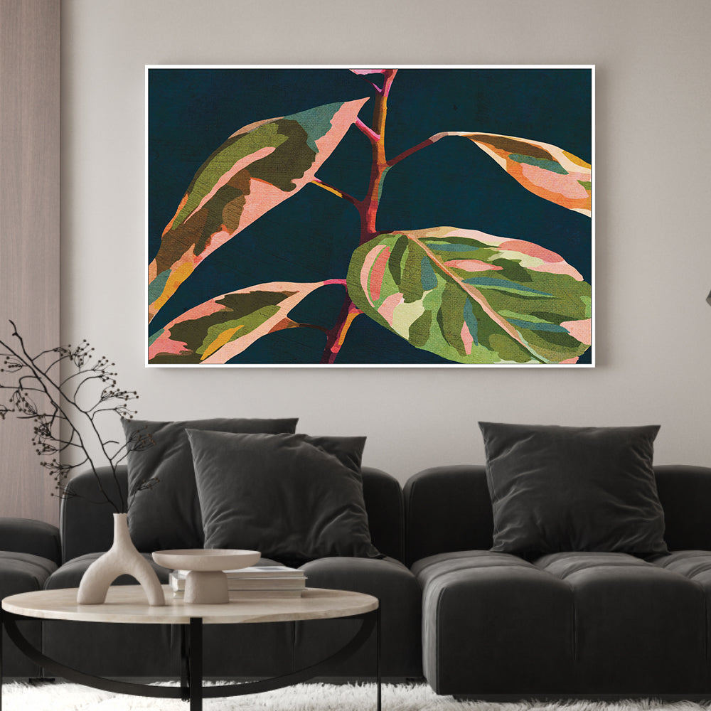 wall-art-print-canvas-poster-framed-Evening Floral, Style B , By Lisa Nohren-2