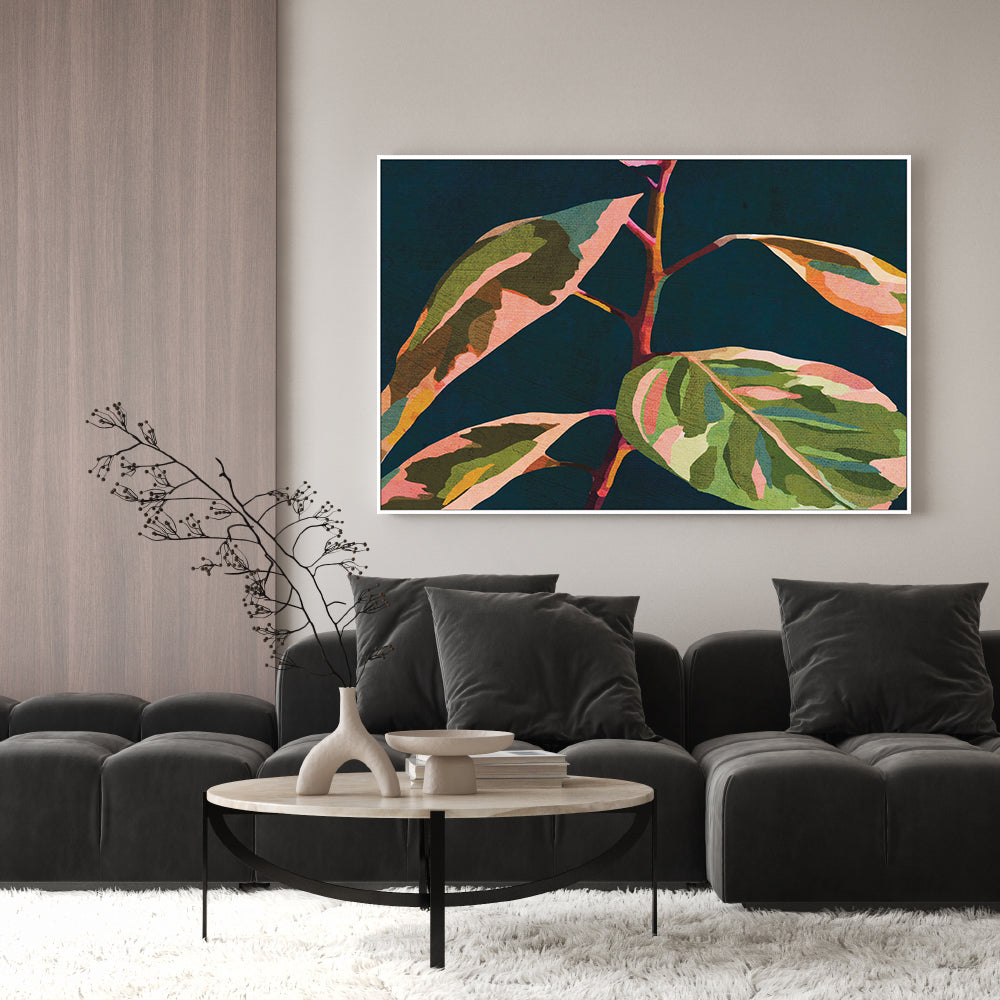 wall-art-print-canvas-poster-framed-Evening Floral, Style B , By Lisa Nohren-7