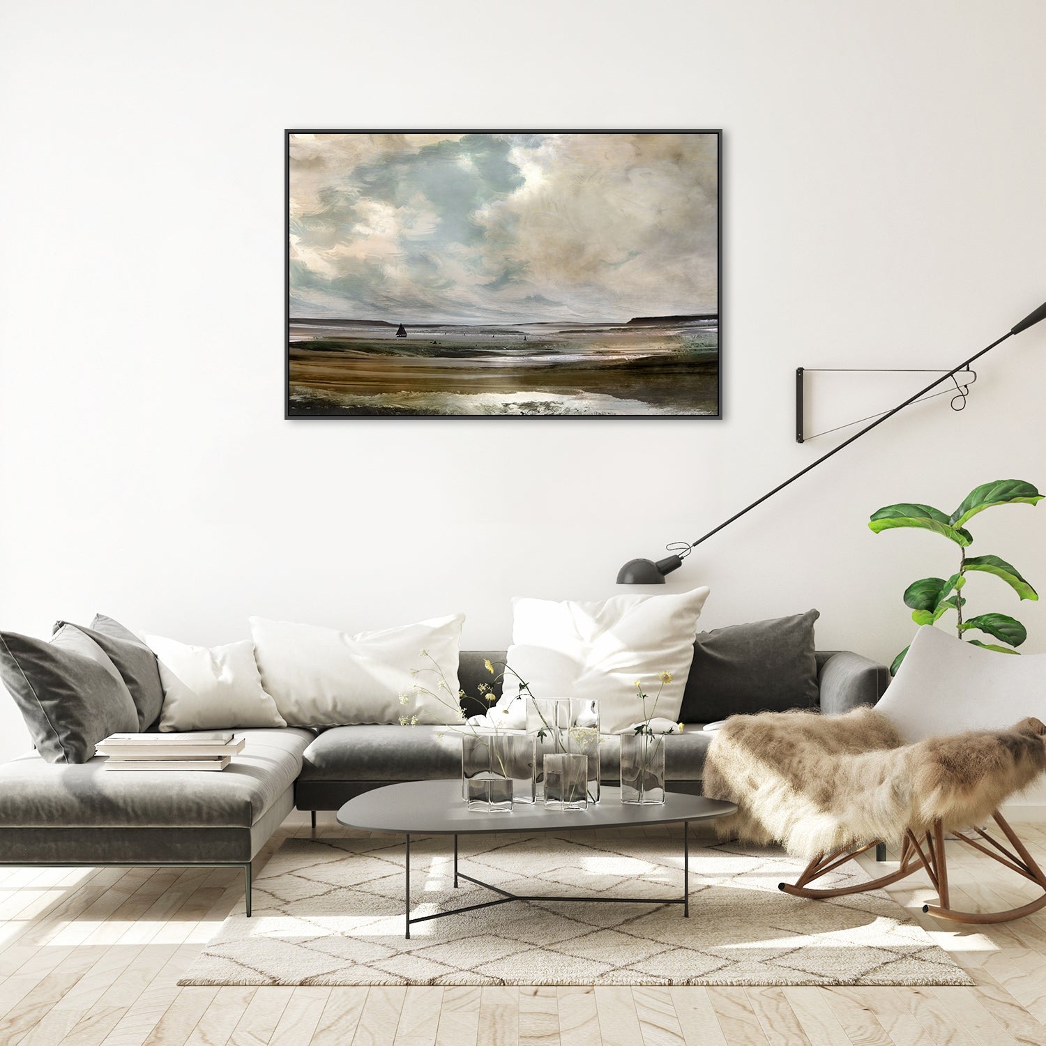 wall-art-print-canvas-poster-framed-Exmouth , By Dan Hobday-by-Dan Hobday-Gioia Wall Art