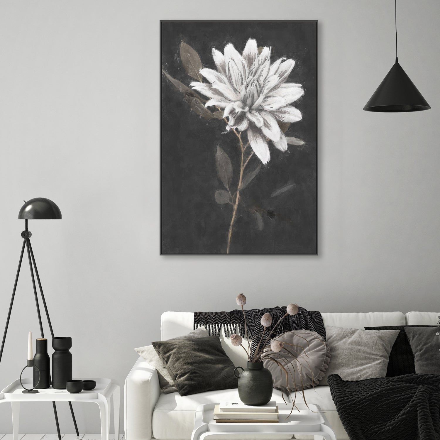 wall-art-print-canvas-poster-framed-Fable Lotus, Style B , By Nina Blue-7