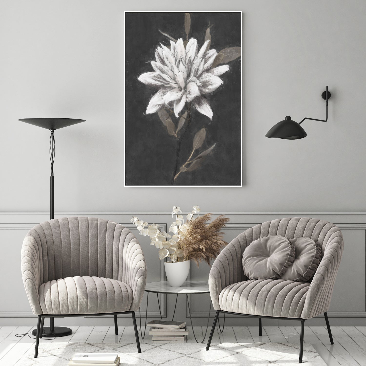 wall-art-print-canvas-poster-framed-Fable Lotus, Style C , By Nina Blue-7