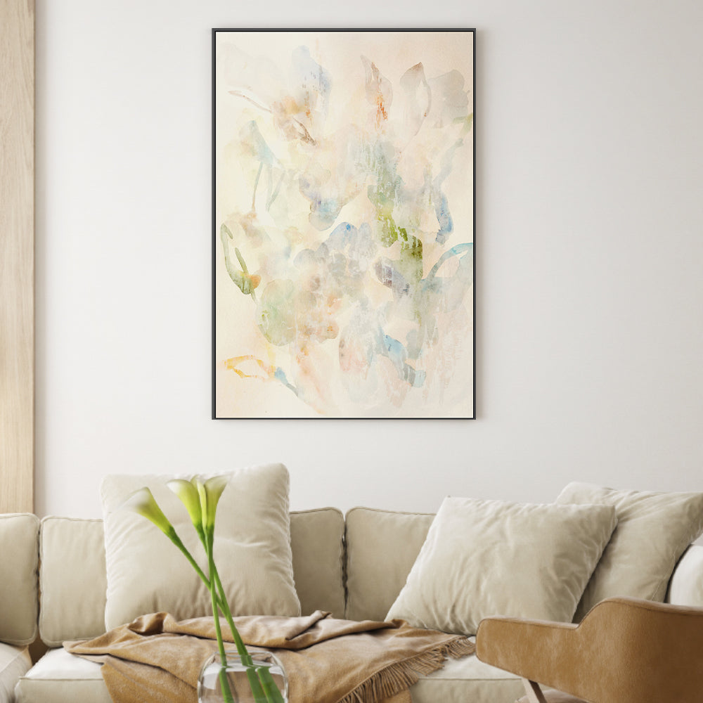 wall-art-print-canvas-poster-framed-Faded Floral , By Hope Bainbridge-2