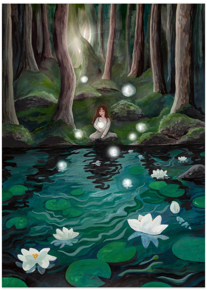 wall-art-print-canvas-poster-framed-Fairy Night , By EMELIEmaria-1