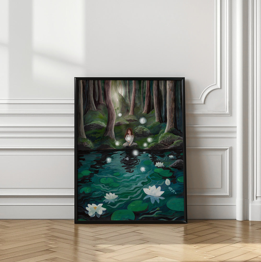 wall-art-print-canvas-poster-framed-Fairy Night , By EMELIEmaria-2