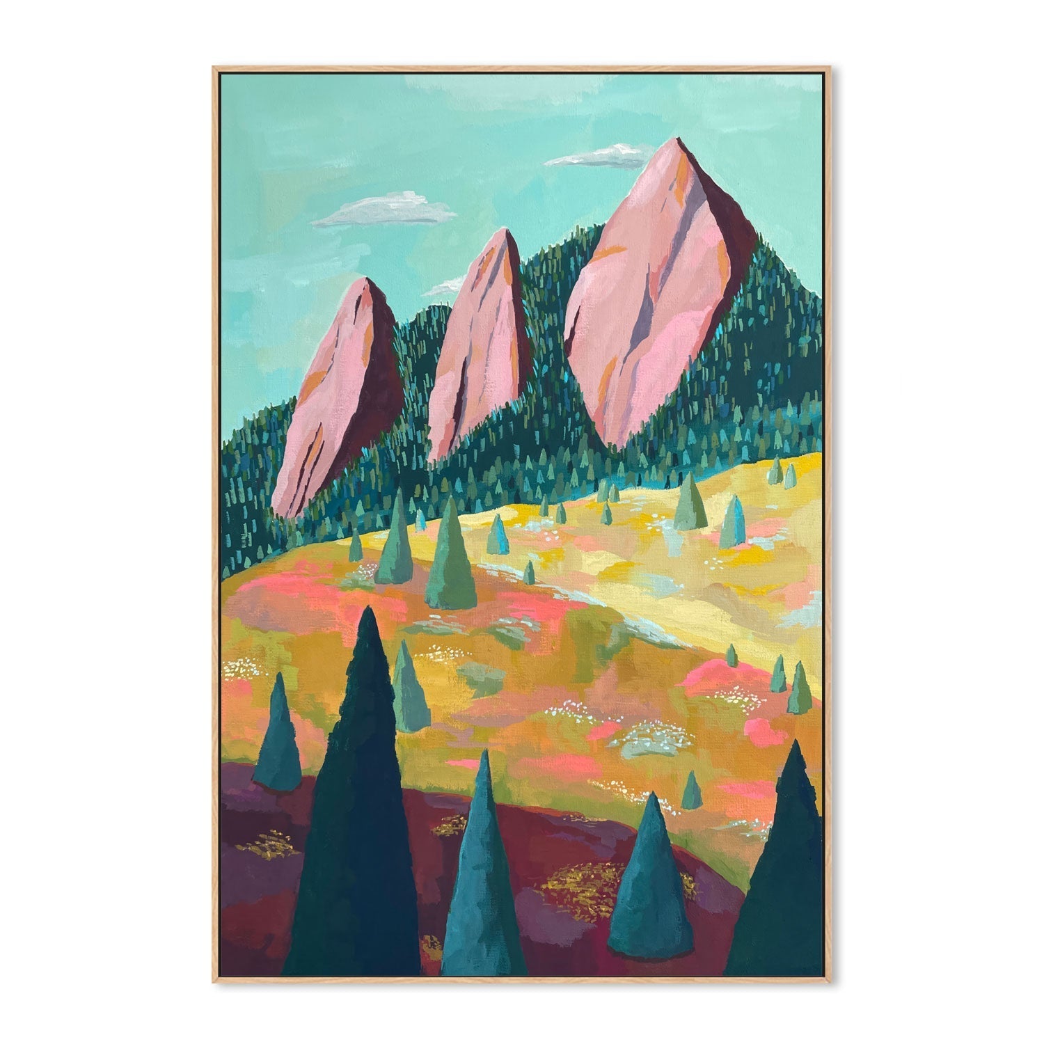 wall-art-print-canvas-poster-framed-Fall Flatirons , By Kelly Angelovic-4