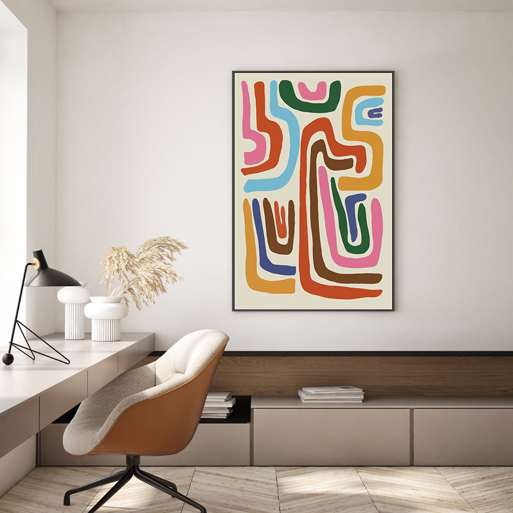 wall-art-print-canvas-poster-framed-Feeling Flow , By Miho Art Studio , By Miho Art Studio-7