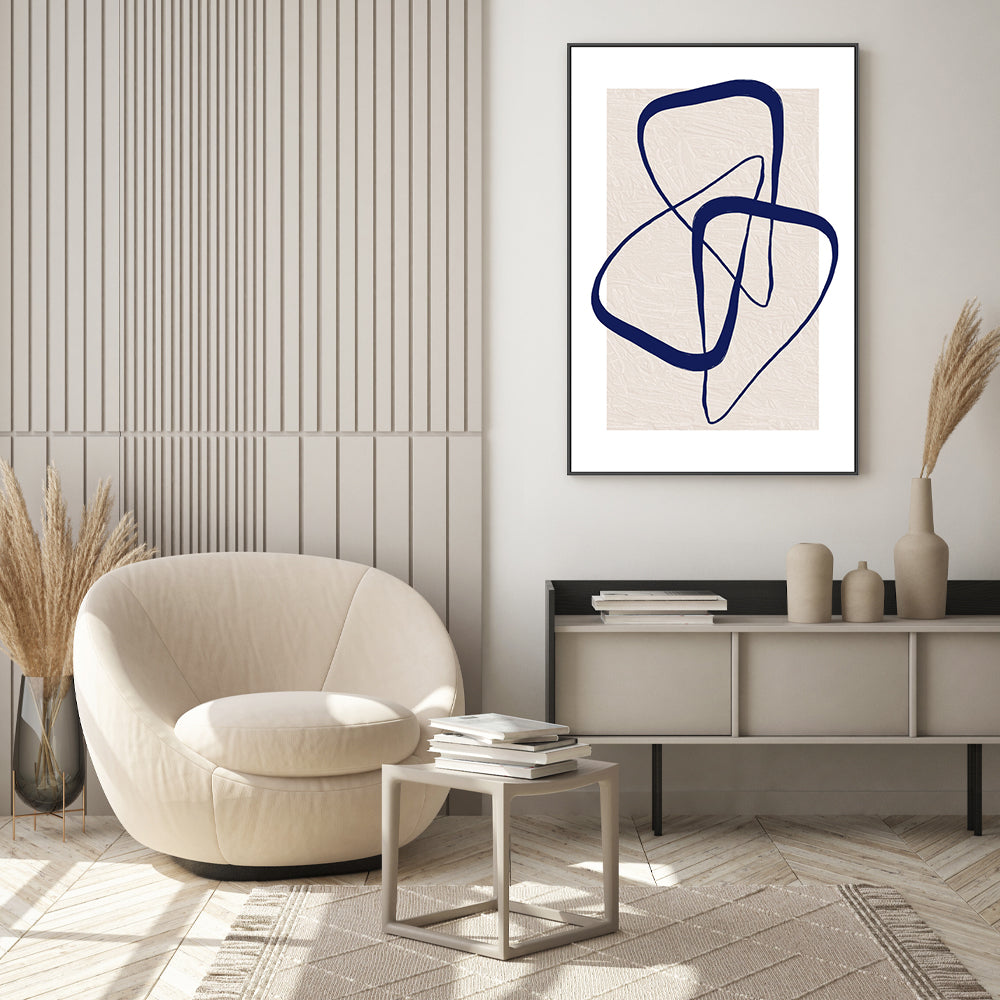 wall-art-print-canvas-poster-framed-Feeling Of Patience, Style B, By Sally Ann Moss-GIOIA-WALL-ART