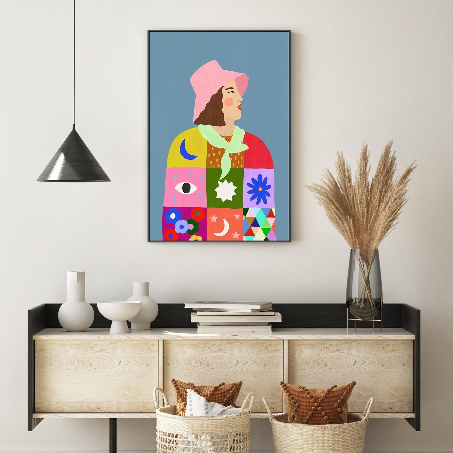 wall-art-print-canvas-poster-framed-Feelings Sweater , By Constanza Goeppinger-7