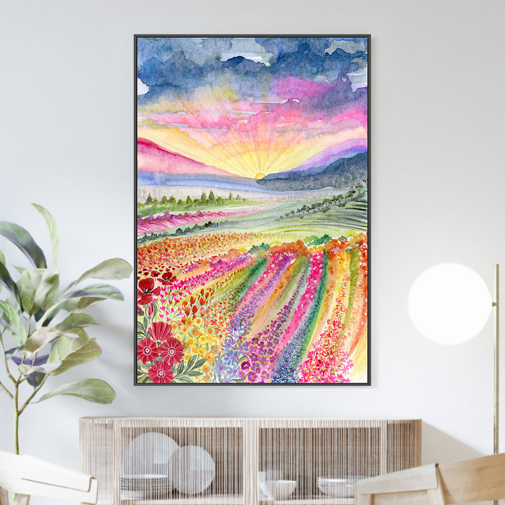 wall-art-print-canvas-poster-framed-Field Of Colour , By Jessie Mitchelson-GIOIA-WALL-ART