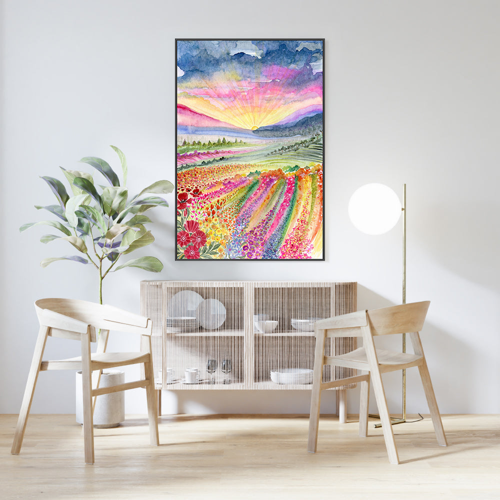 wall-art-print-canvas-poster-framed-Field Of Colour , By Jessie Mitchelson-GIOIA-WALL-ART