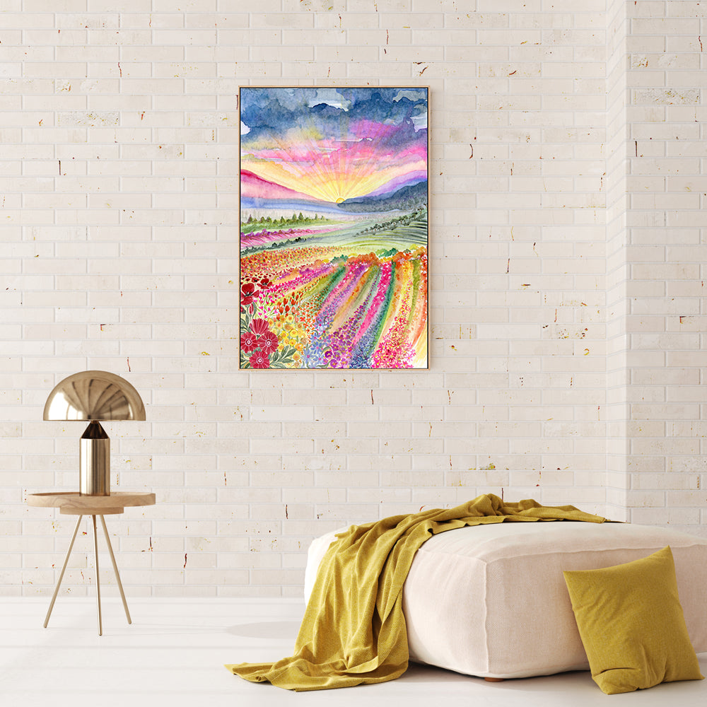 wall-art-print-canvas-poster-framed-Field Of Colour , By Jessie Mitchelson-GIOIA-WALL-ART