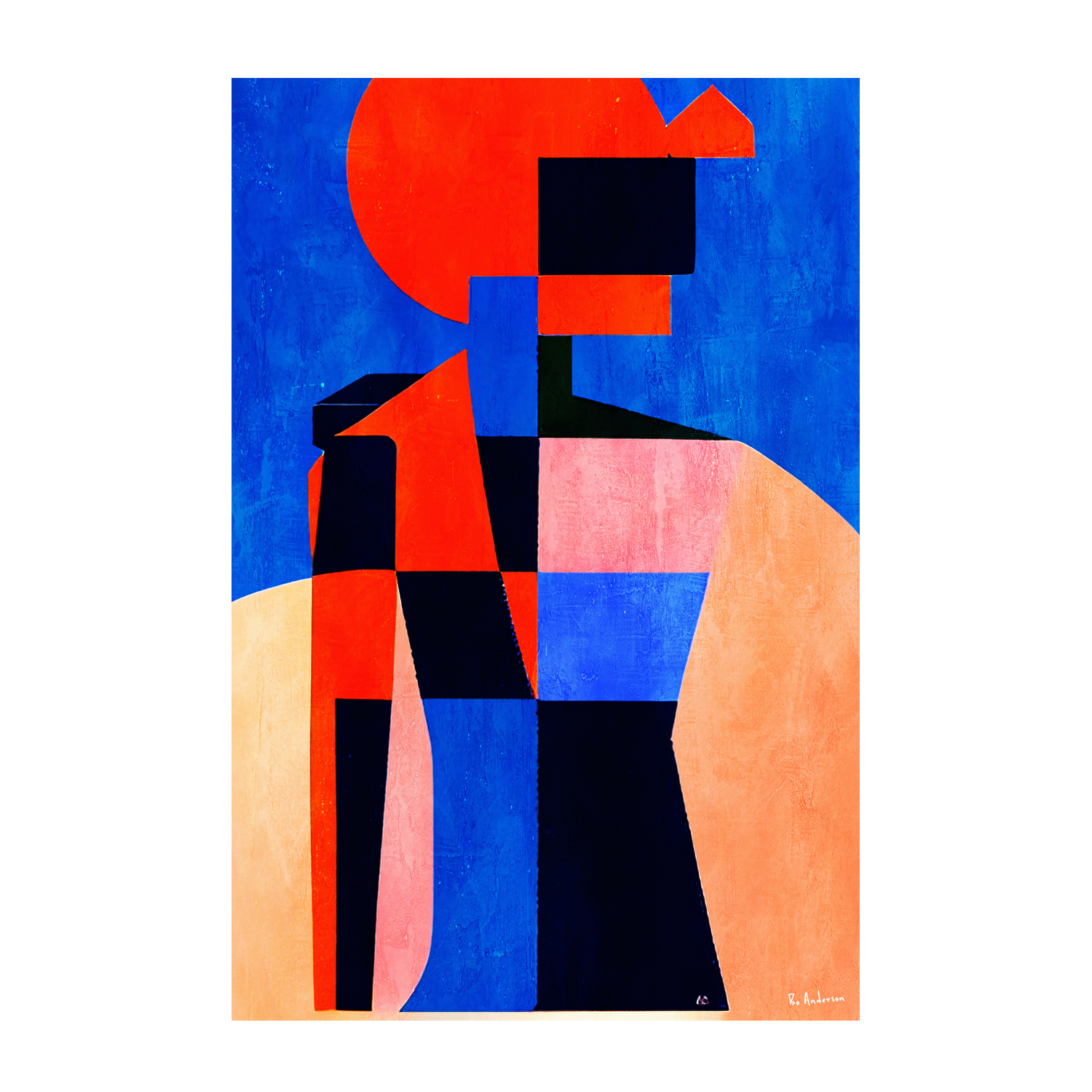 wall-art-print-canvas-poster-framed-Figure No.9 , By Bo Anderson-1