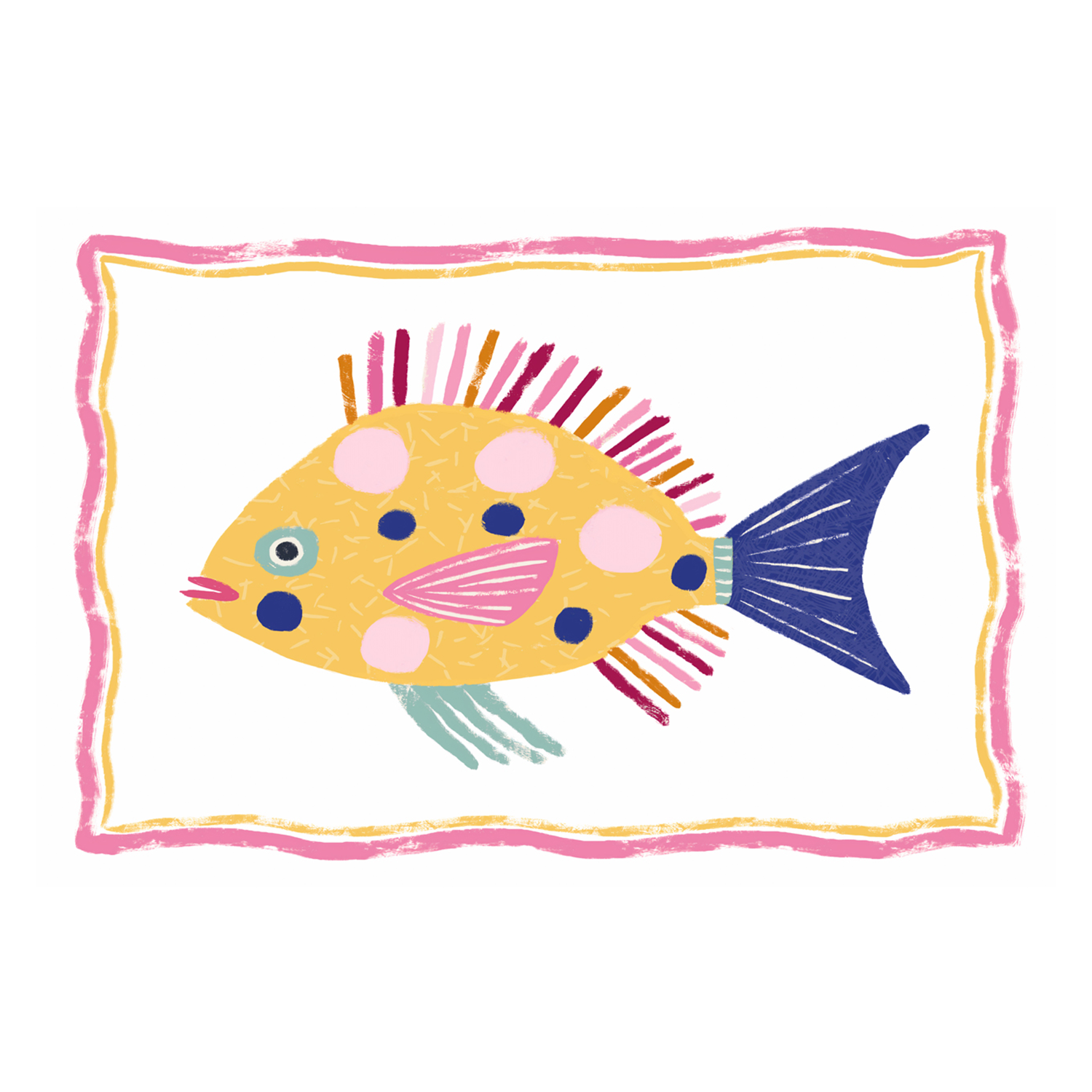 wall-art-print-canvas-poster-framed-Fish , By Lisa Nohren-1