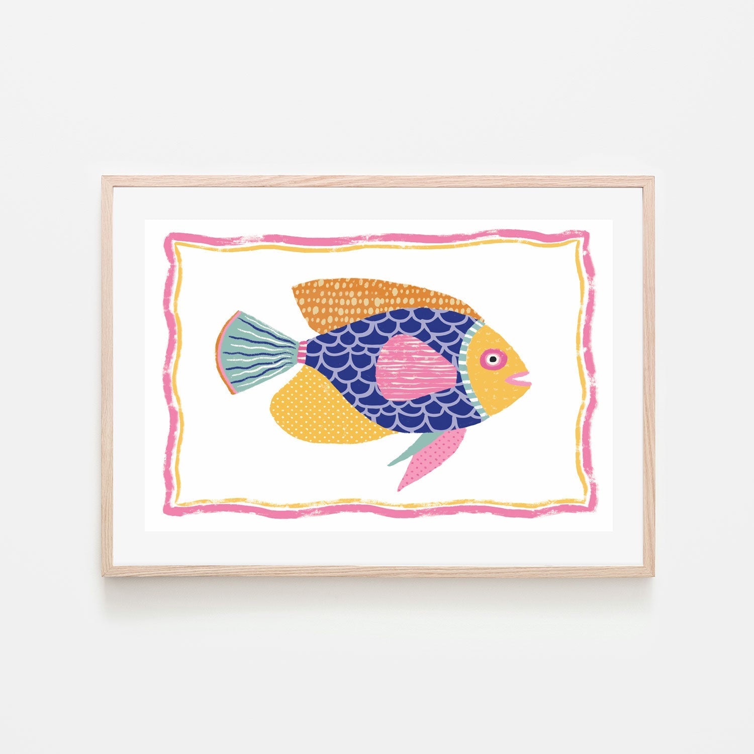 wall-art-print-canvas-poster-framed-Fish, Style B , By Lisa Nohren-6