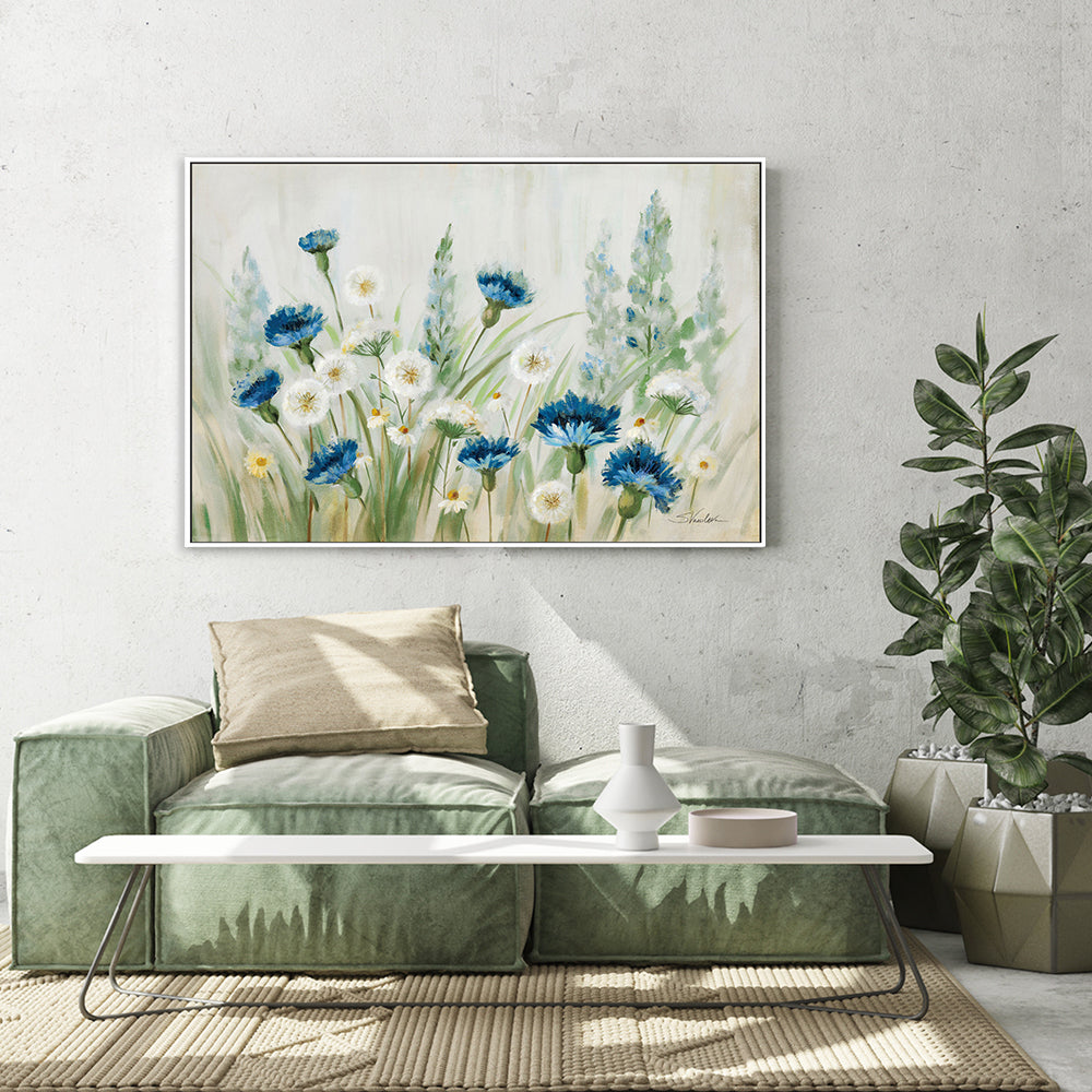 wall-art-print-canvas-poster-framed-Fleurs des Champs-by-Silvia Vassileva-Gioia Wall Art