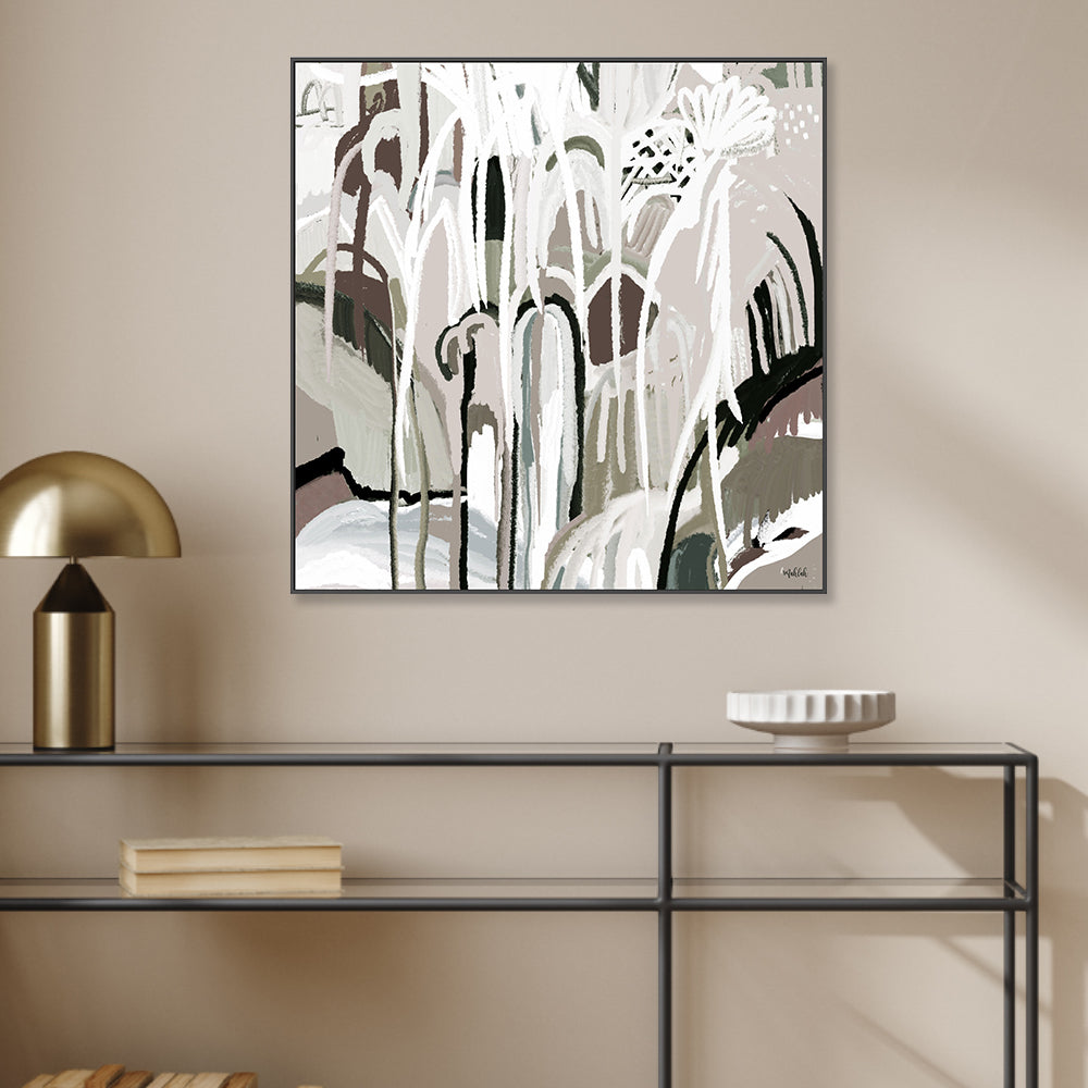 wall-art-print-canvas-poster-framed-Flooded Neutral , By Inkheart Designs-2