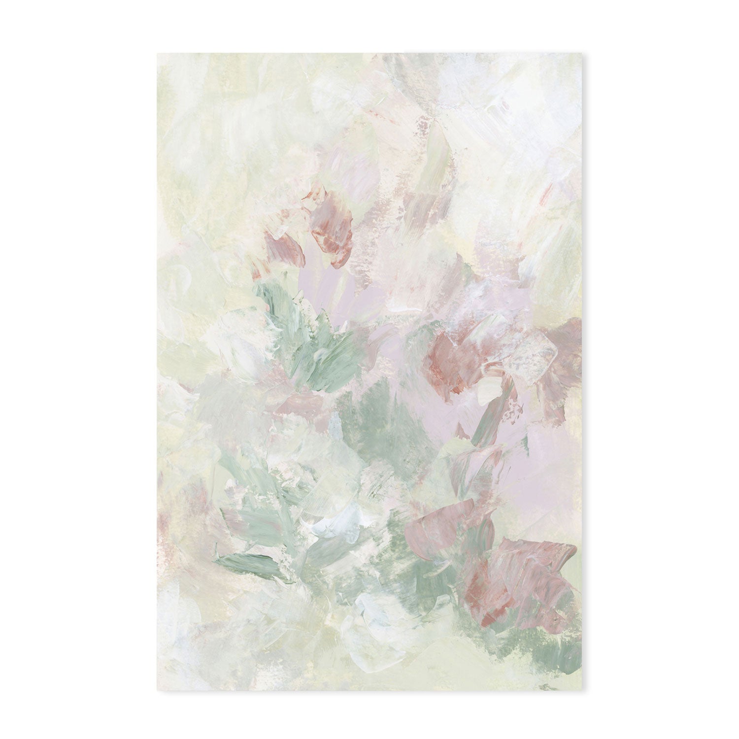 wall-art-print-canvas-poster-framed-Floral Assortment In Pastel, Style A-by-Emily Wood-Gioia Wall Art