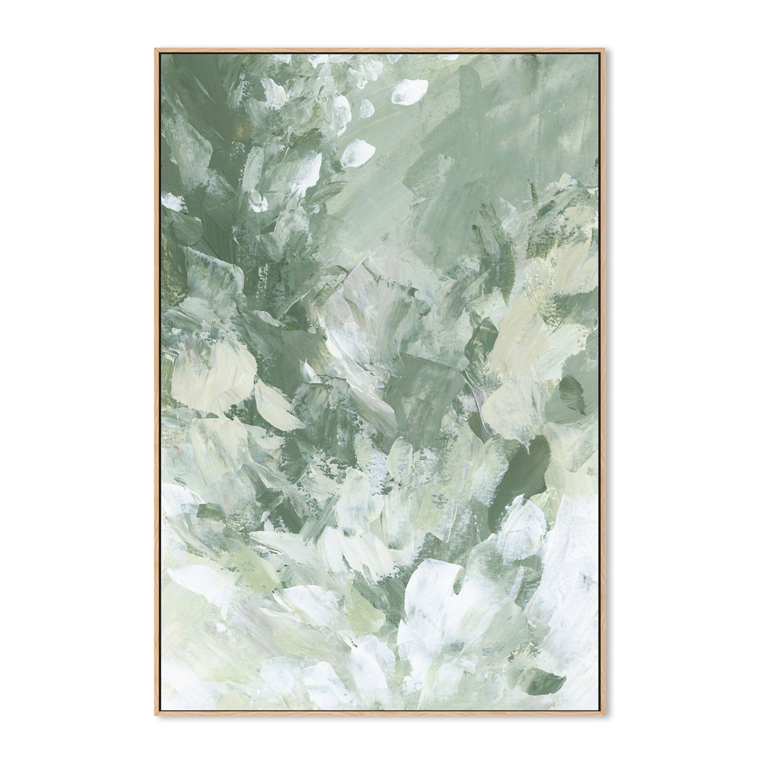 wall-art-print-canvas-poster-framed-Floral Assortment In Pastel, Style J-by-Emily Wood-Gioia Wall Art