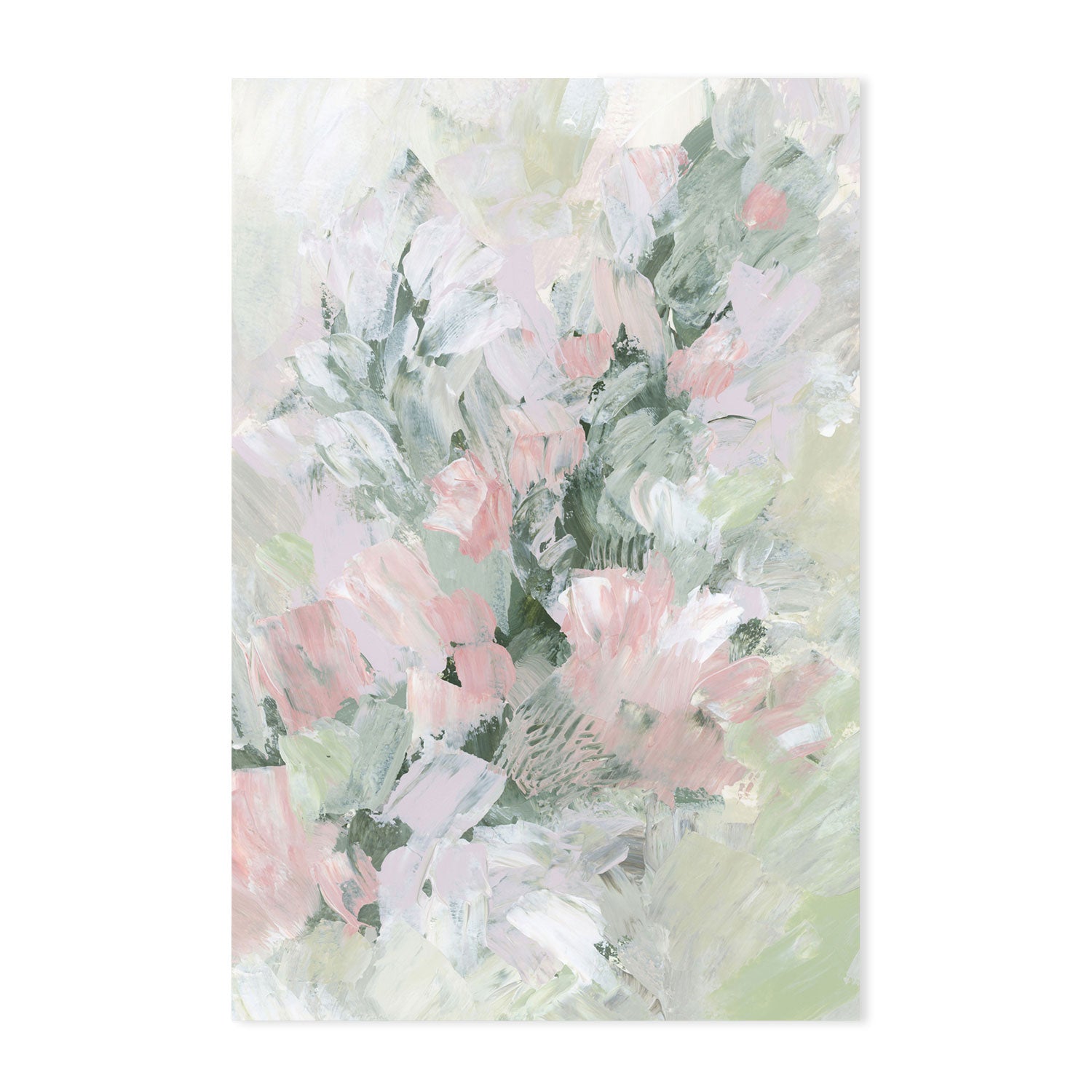 wall-art-print-canvas-poster-framed-Floral Assortment In Pastel, Style L-by-Emily Wood-Gioia Wall Art