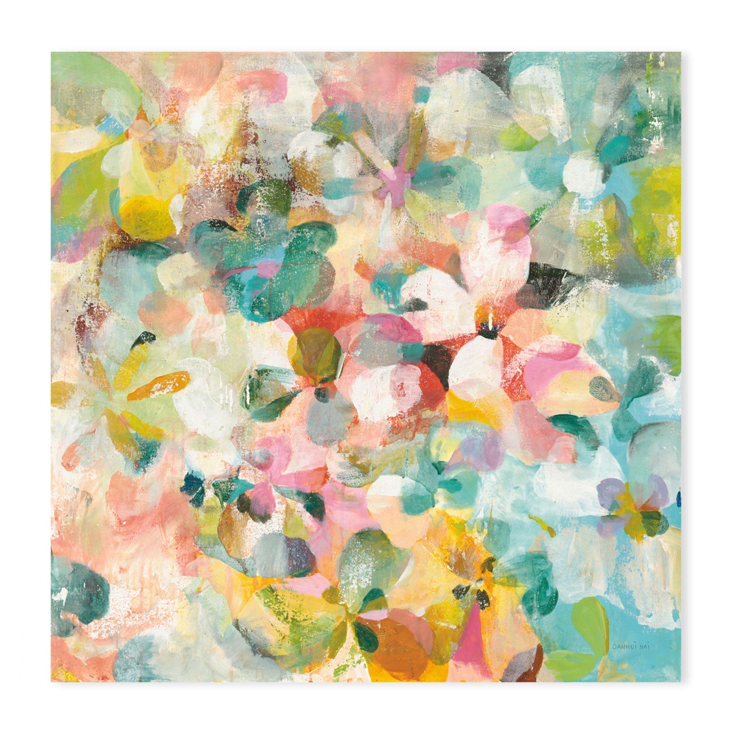 wall-art-print-canvas-poster-framed-Floral Explosion , By Danhui Nai-GIOIA-WALL-ART