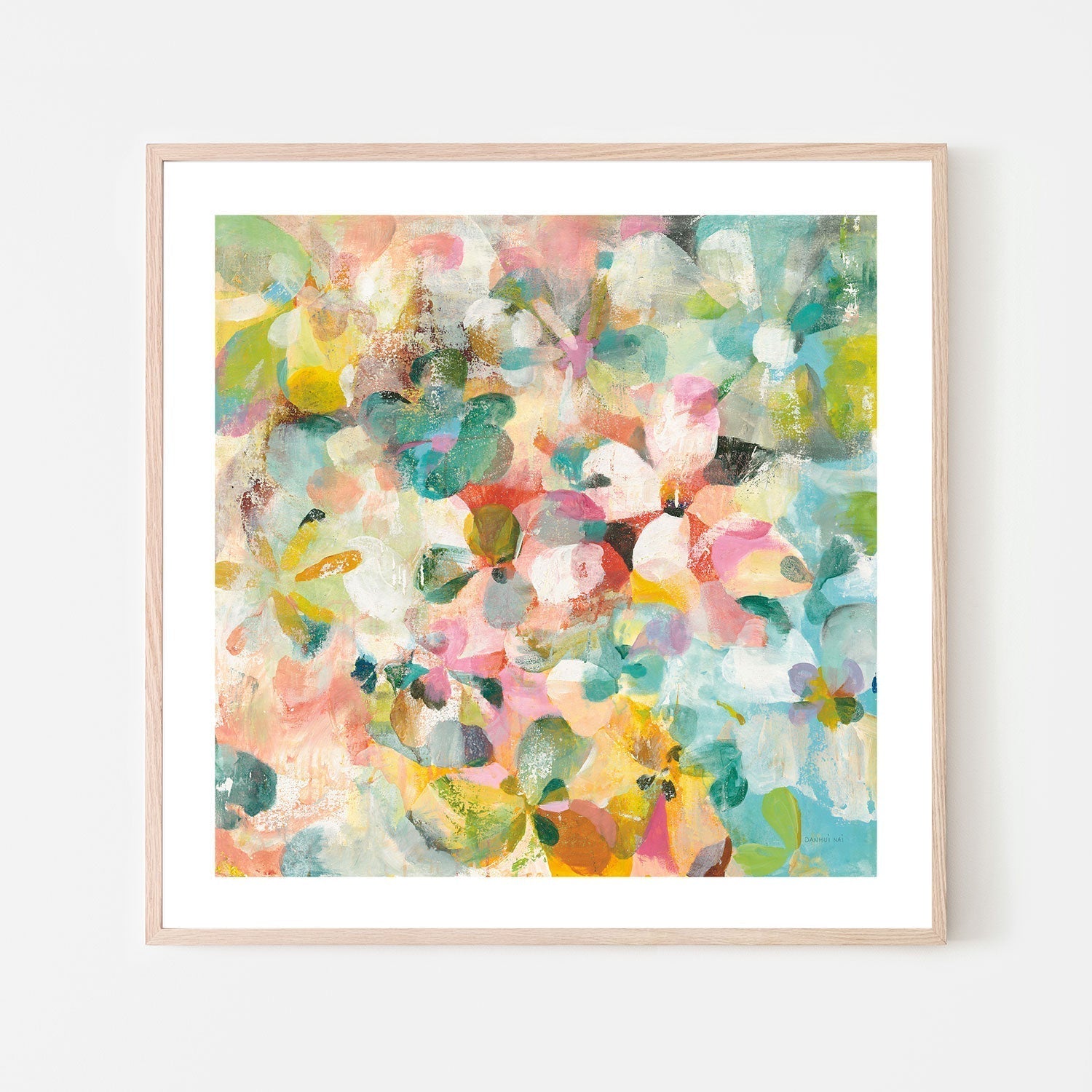 wall-art-print-canvas-poster-framed-Floral Explosion , By Danhui Nai-GIOIA-WALL-ART