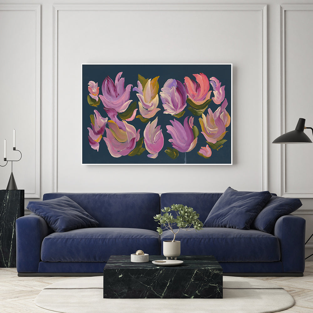 wall-art-print-canvas-poster-framed-Floral Fantasy, Style A , By Belinda Stone-7