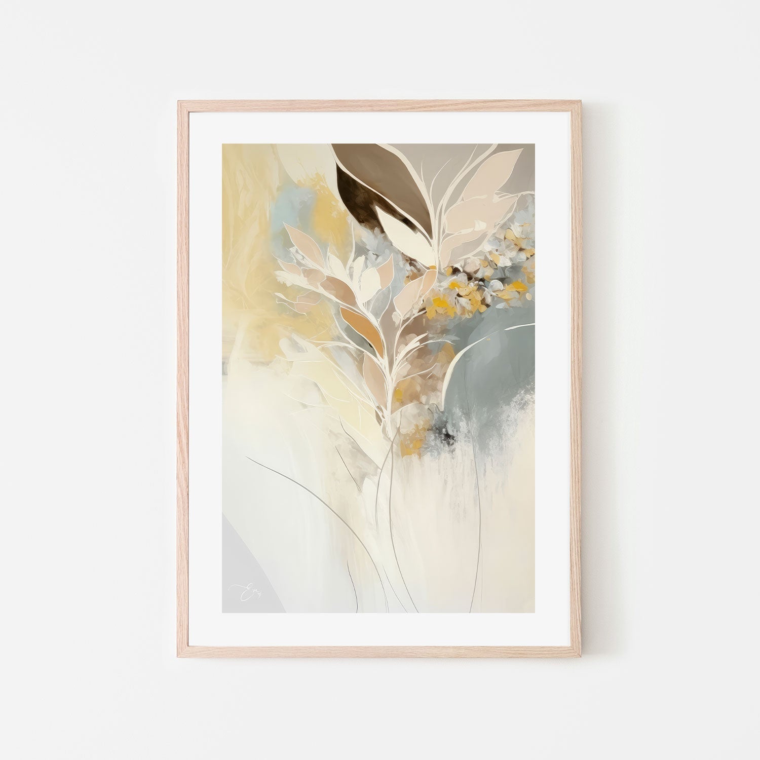 wall-art-print-canvas-poster-framed-Floral Illusions, Style A , By Bella Eve-GIOIA-WALL-ART