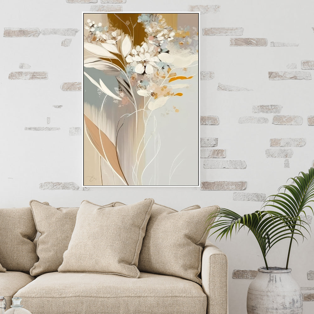 wall-art-print-canvas-poster-framed-Floral Illusions, Style B , By Bella Eve-GIOIA-WALL-ART