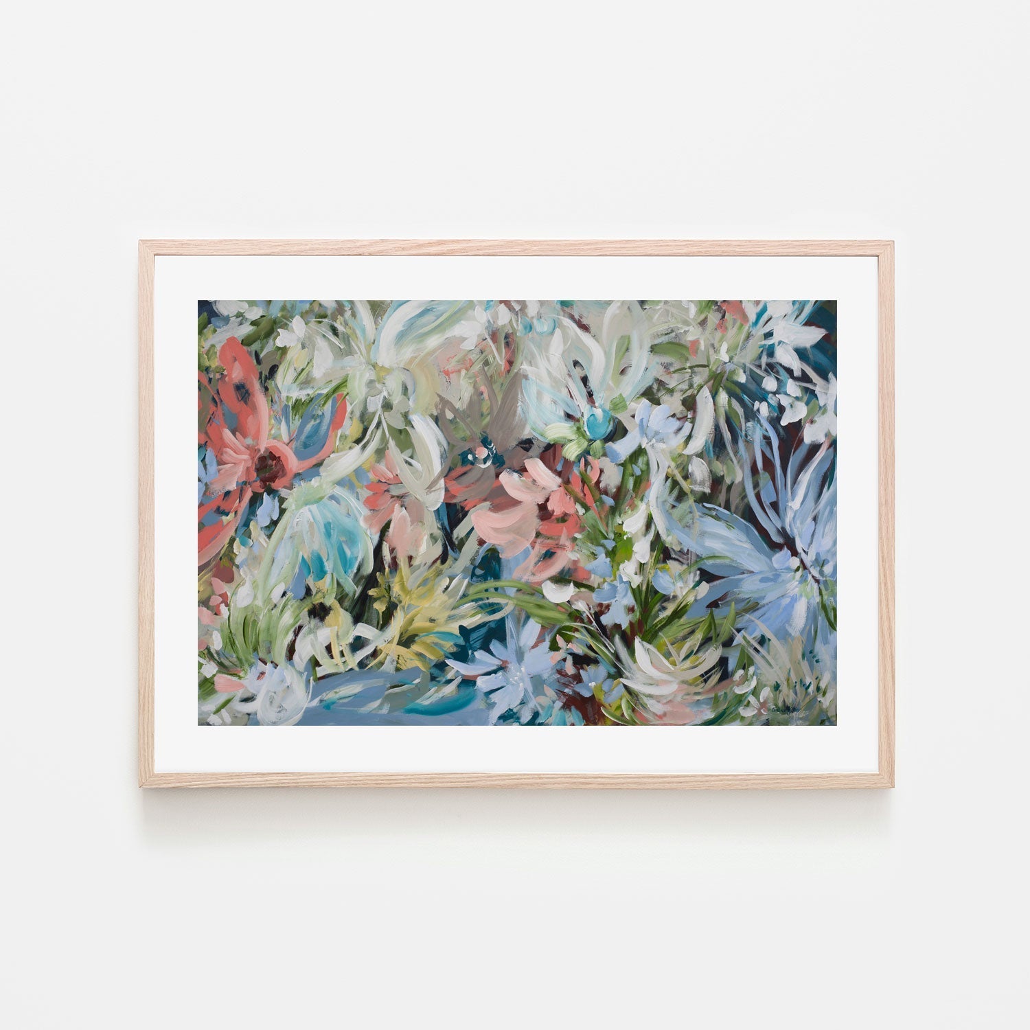 wall-art-print-canvas-poster-framed-Floral Radiance , By Amber Gittins-6