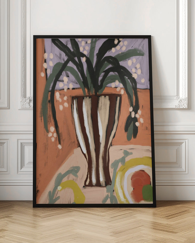 wall-art-print-canvas-poster-framed-Floral still life no 3 , By Treechild-3