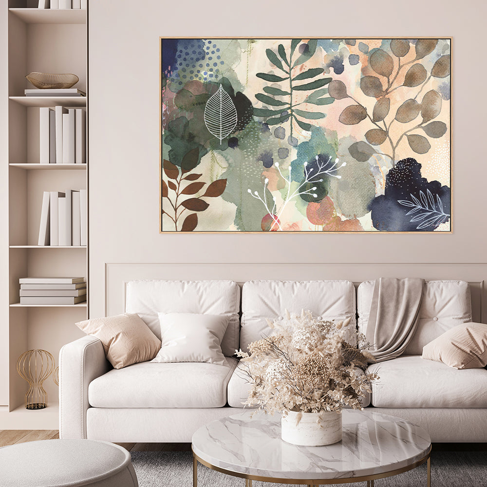 wall-art-print-canvas-poster-framed-Flourish and Flow-by-Laura Horn-Gioia Wall Art