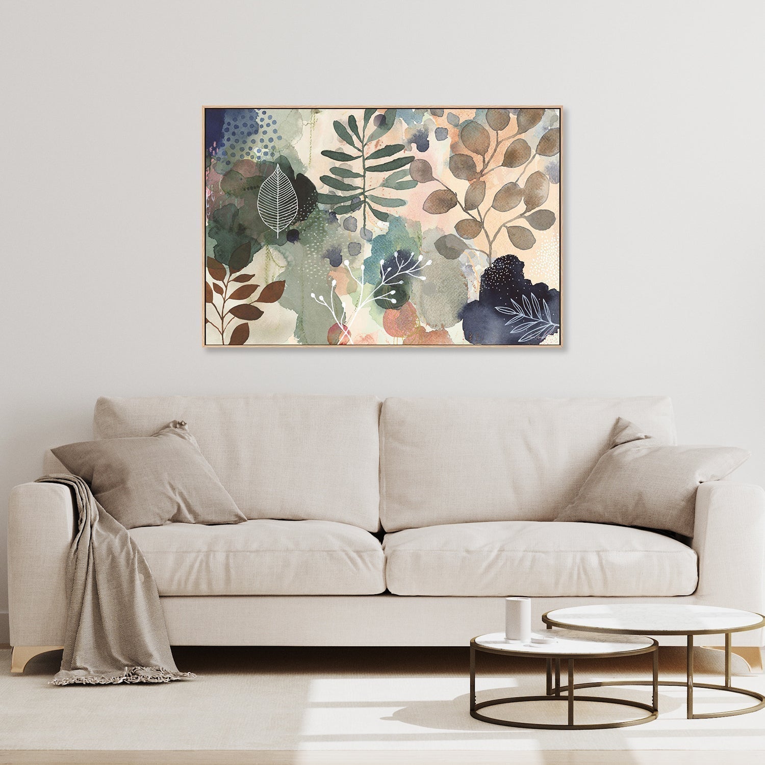 wall-art-print-canvas-poster-framed-Flourish and Flow-by-Laura Horn-Gioia Wall Art