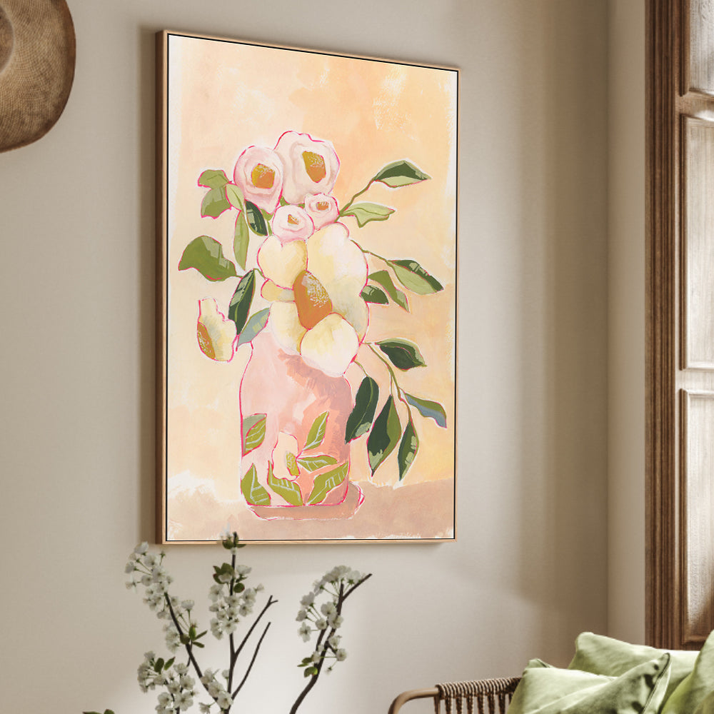 wall-art-print-canvas-poster-framed-Flourish Vase , By Lucrecia Caporale-2