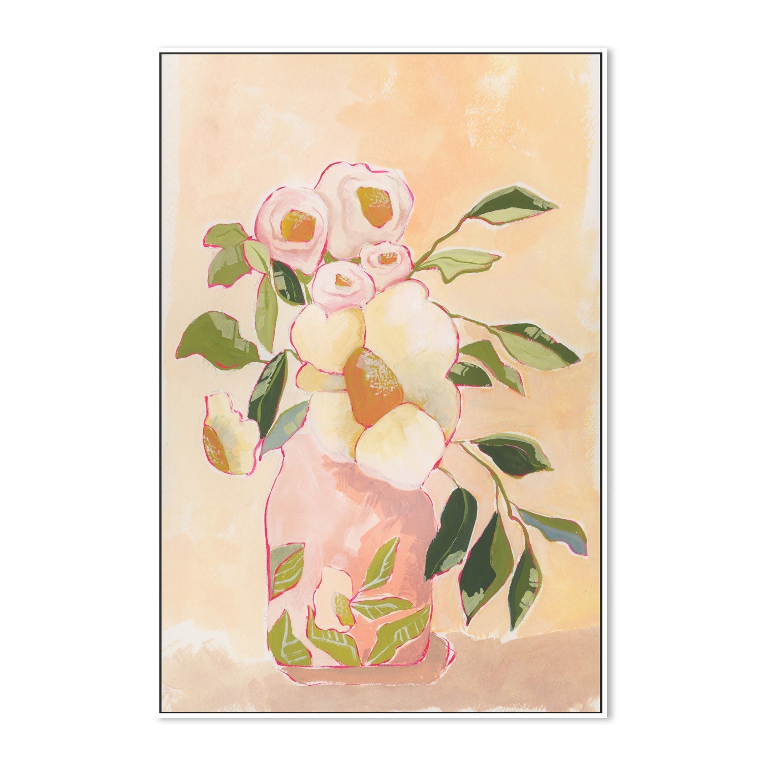 wall-art-print-canvas-poster-framed-Flourish Vase , By Lucrecia Caporale-5