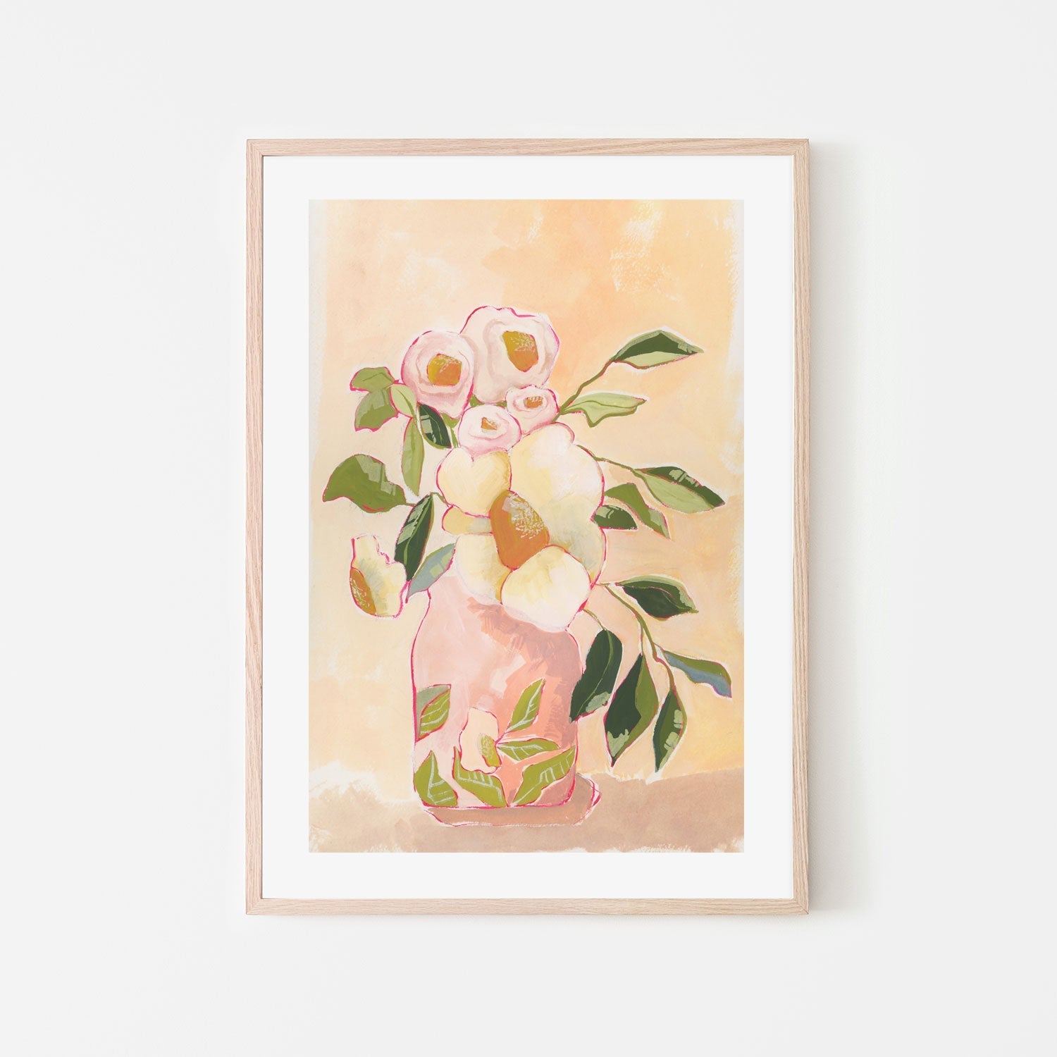 wall-art-print-canvas-poster-framed-Flourish Vase , By Lucrecia Caporale-6