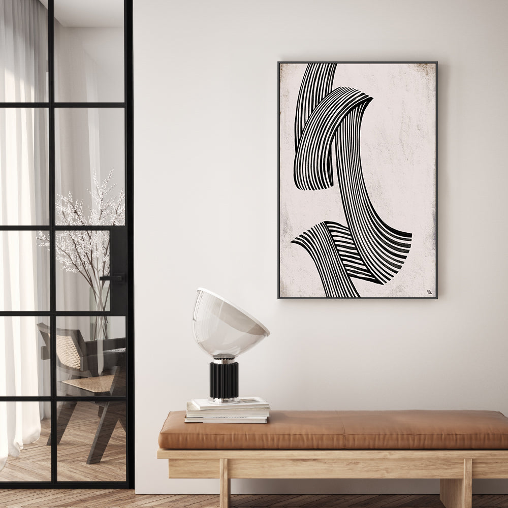 wall-art-print-canvas-poster-framed-Flow, Style A , By Marco Marella-7