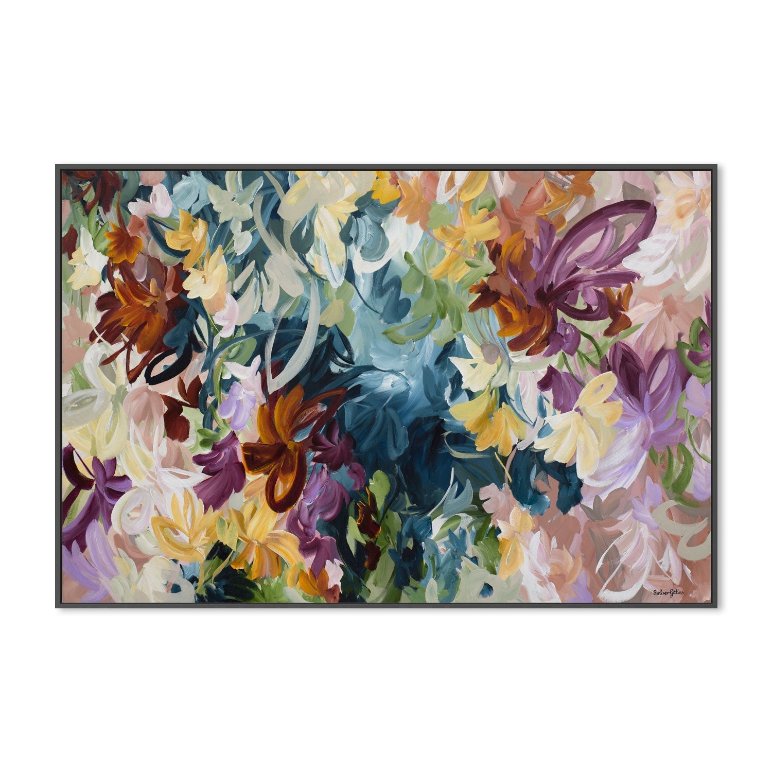 wall-art-print-canvas-poster-framed-Flower Bouquet , By Amber Gittins-3