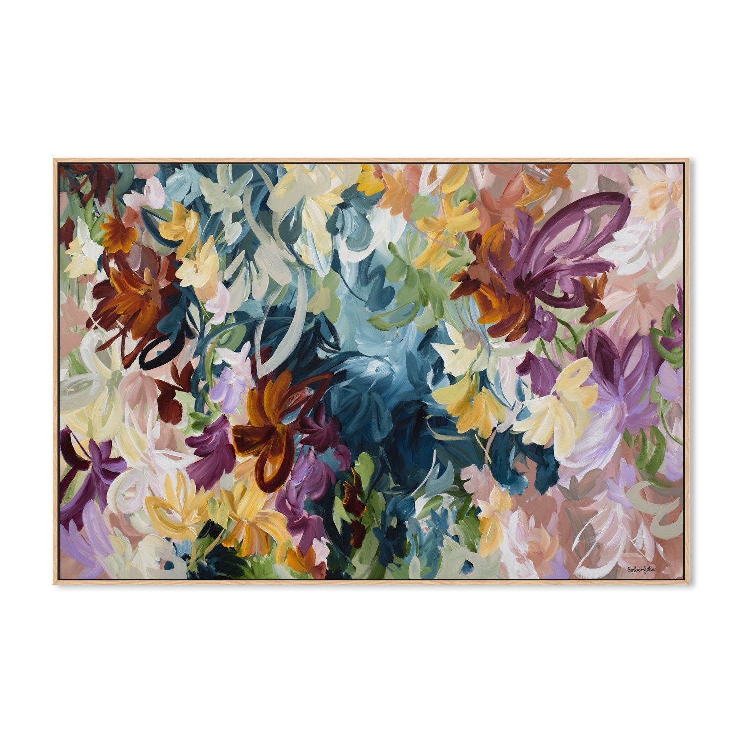 wall-art-print-canvas-poster-framed-Flower Bouquet , By Amber Gittins-4