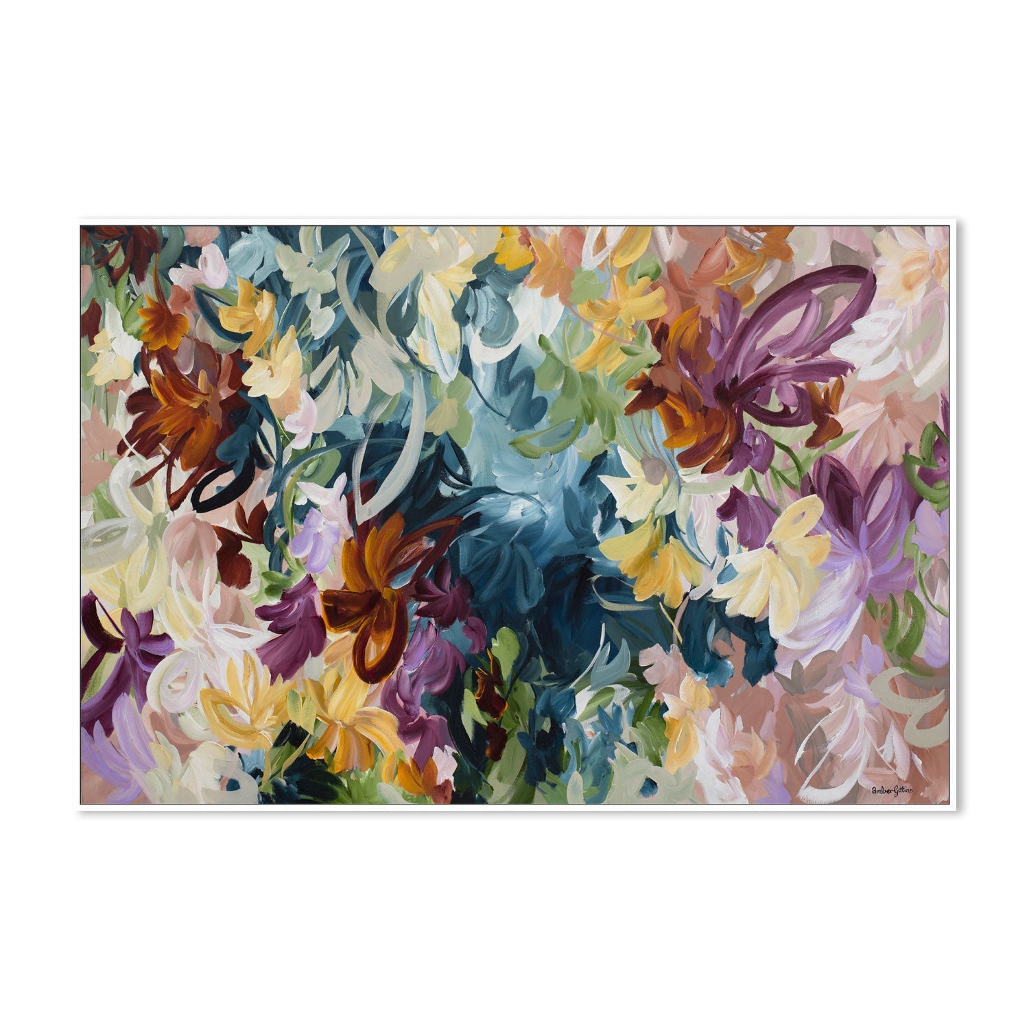 wall-art-print-canvas-poster-framed-Flower Bouquet , By Amber Gittins-5