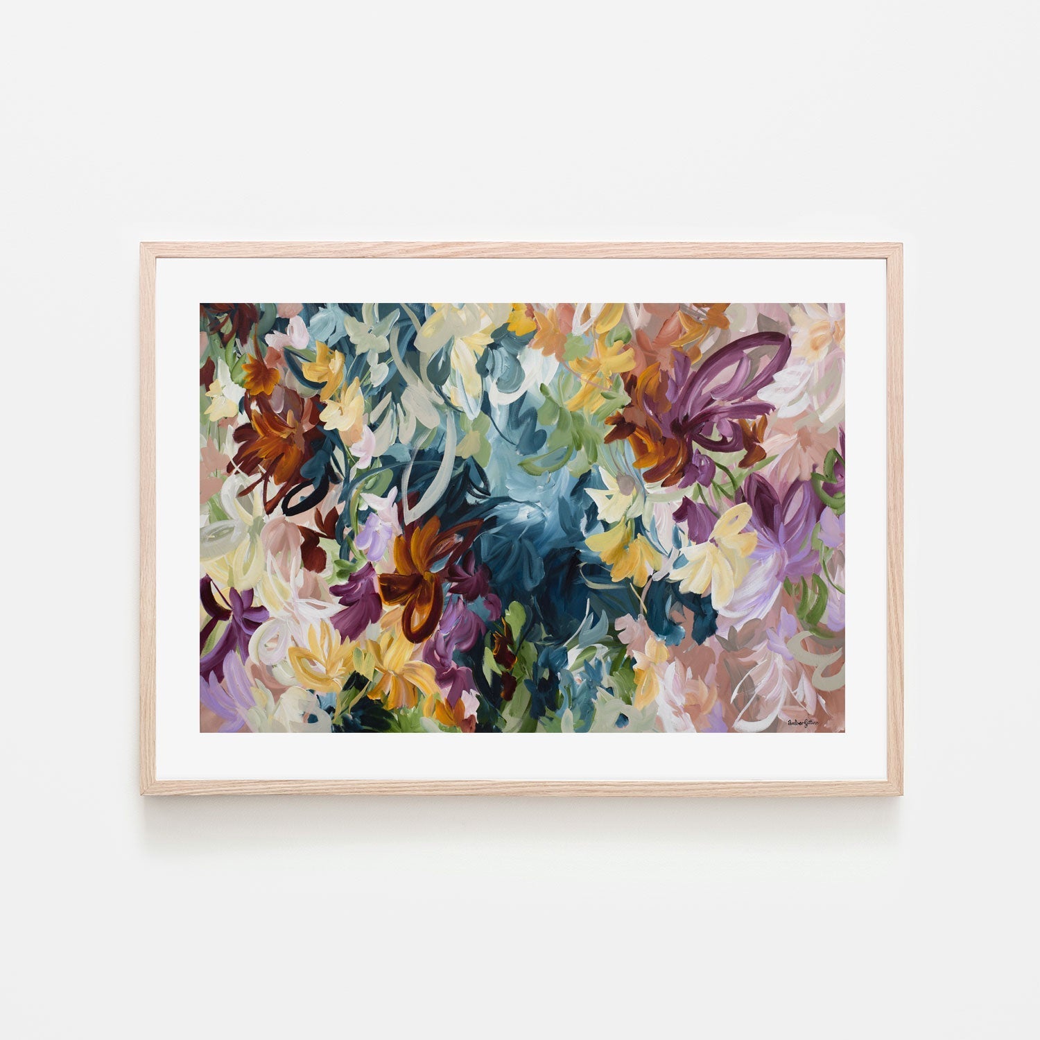 wall-art-print-canvas-poster-framed-Flower Bouquet , By Amber Gittins-6