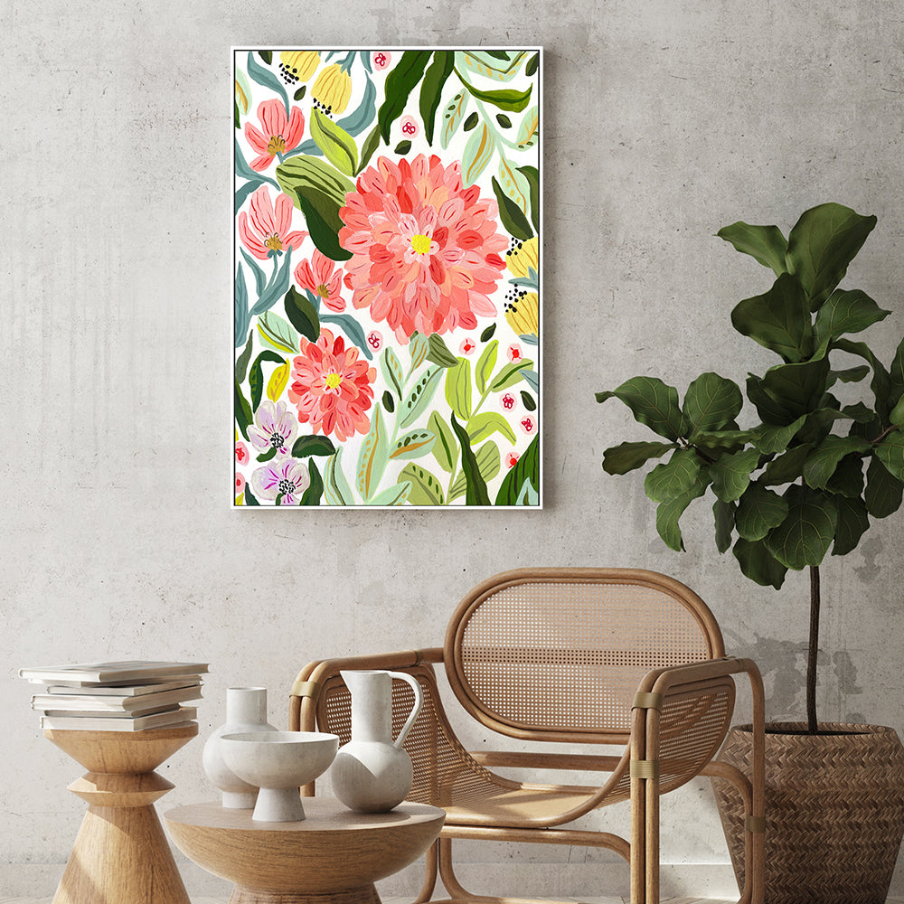 wall-art-print-canvas-poster-framed-Flower Fete , By Kelly Angelovic-2