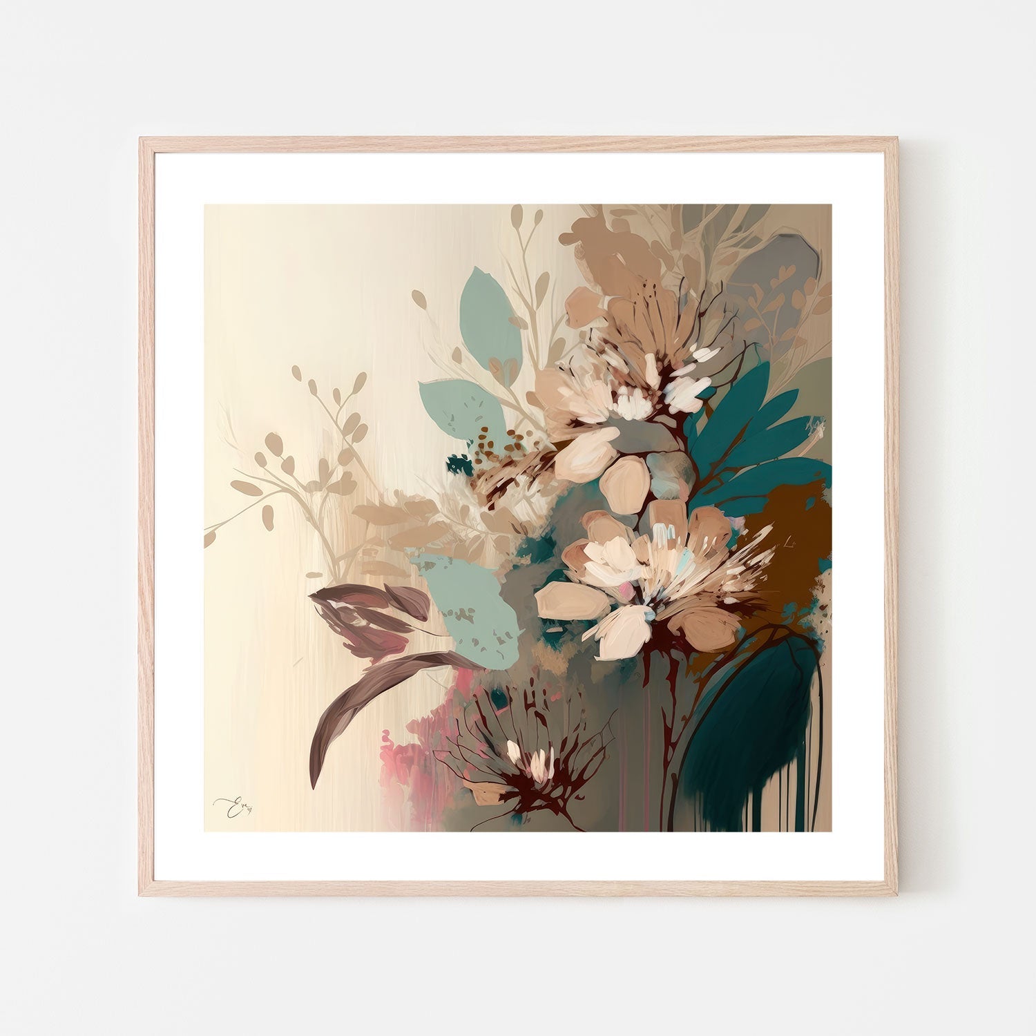 wall-art-print-canvas-poster-framed-Flower Field, Style B , By Bella Eve-GIOIA-WALL-ART