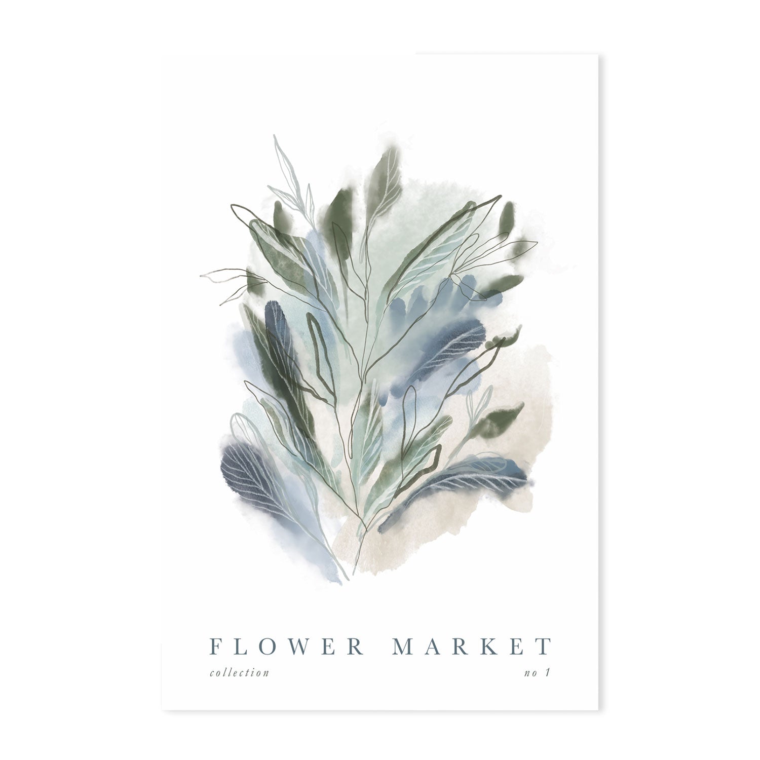 wall-art-print-canvas-poster-framed-Flower Market, Style A-GIOIA-WALL-ART