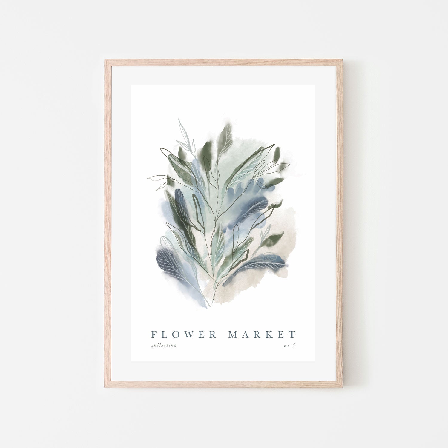 wall-art-print-canvas-poster-framed-Flower Market, Style A-GIOIA-WALL-ART