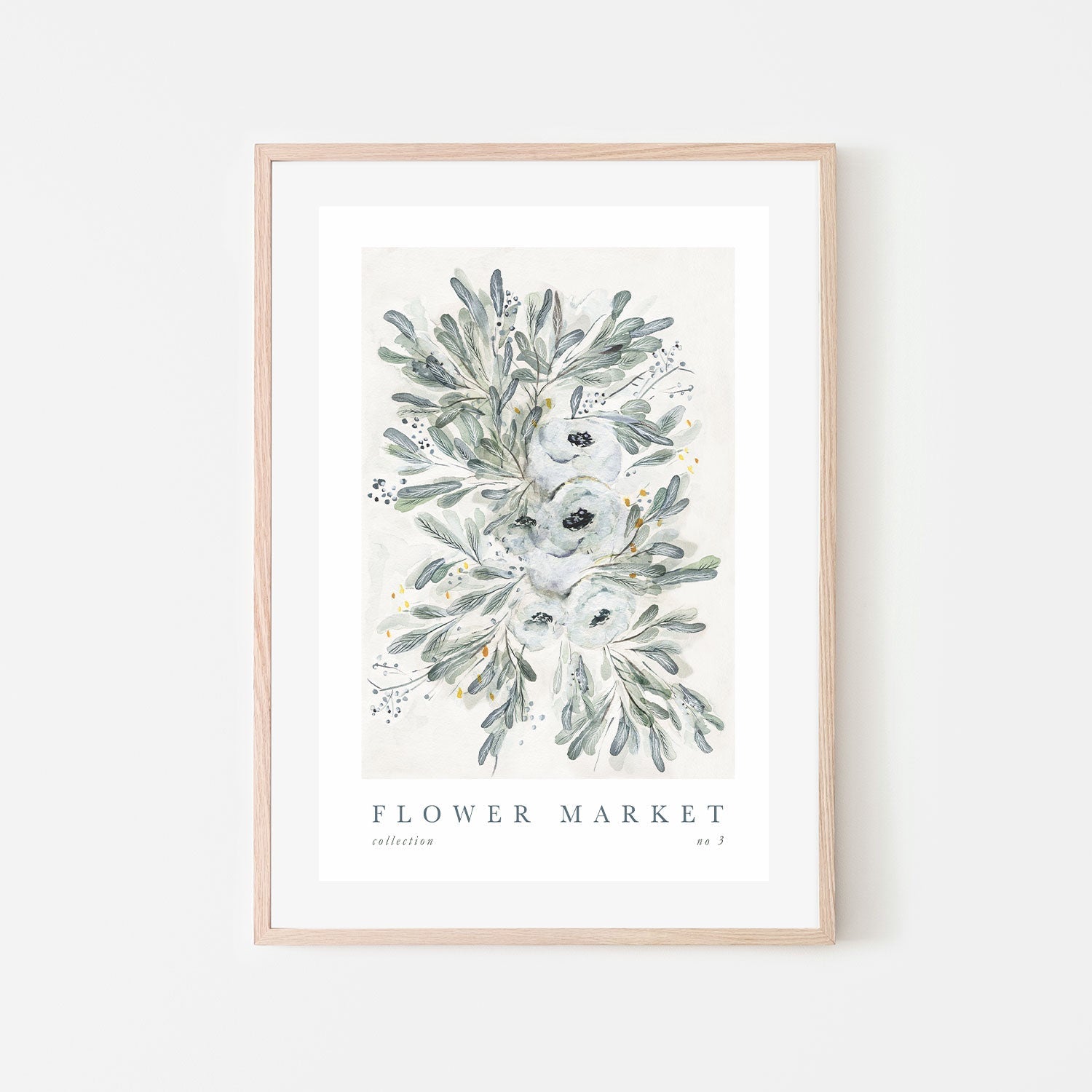 wall-art-print-canvas-poster-framed-Flower Market, Style C-GIOIA-WALL-ART