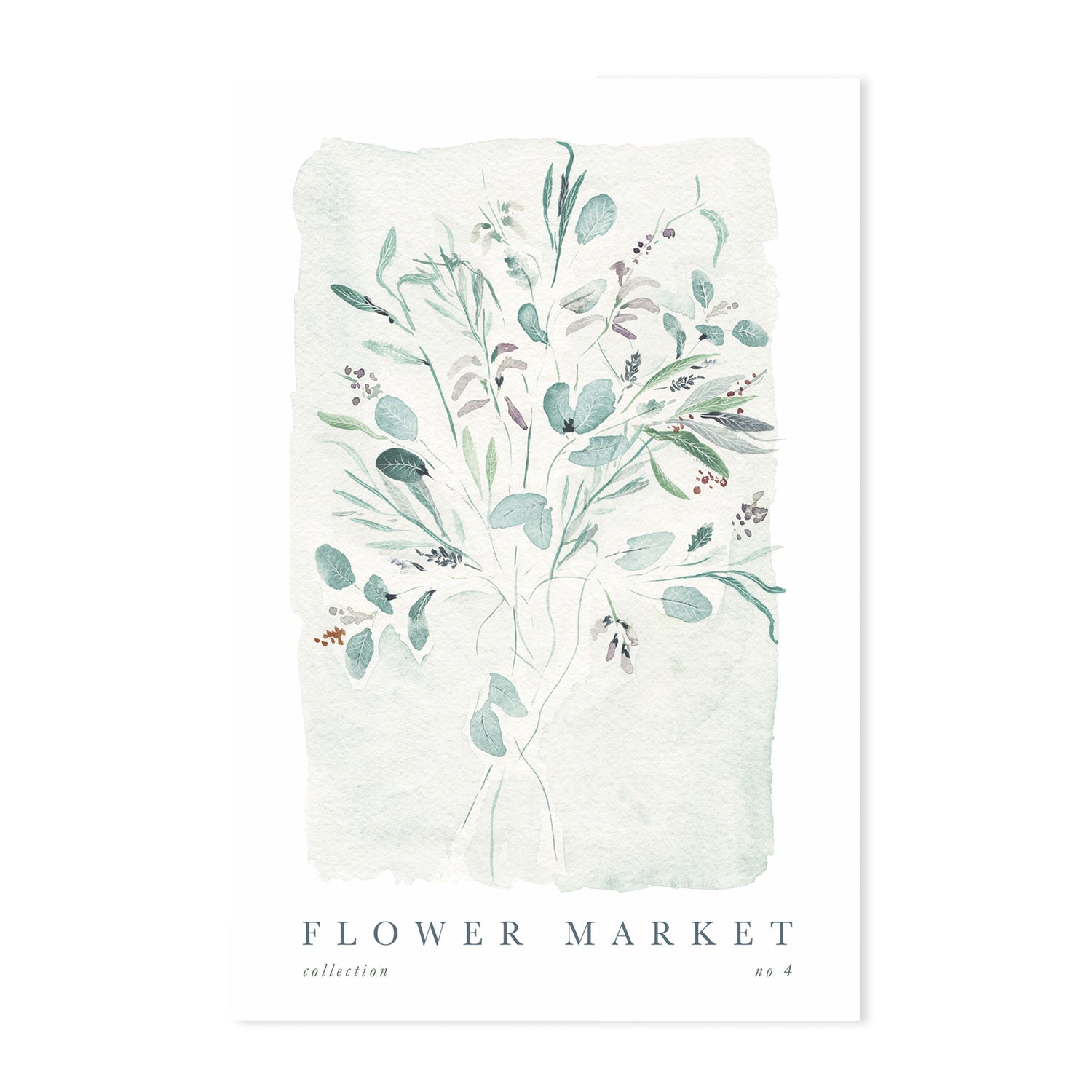 wall-art-print-canvas-poster-framed-Flower Market, Style D-GIOIA-WALL-ART